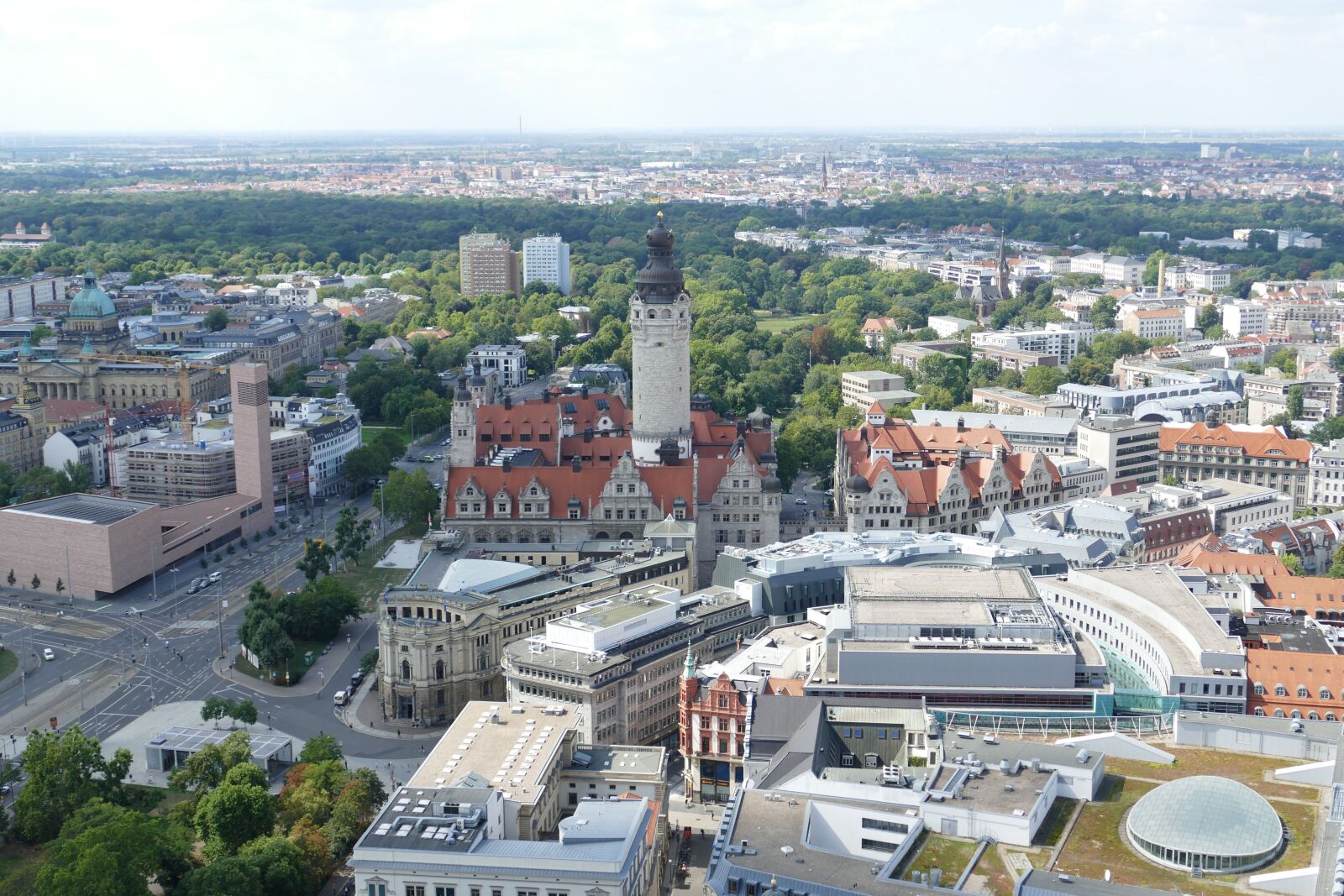 Panasonic Lumix DMC-FZ1000 sample photo. Leipzig, saxony, city photography