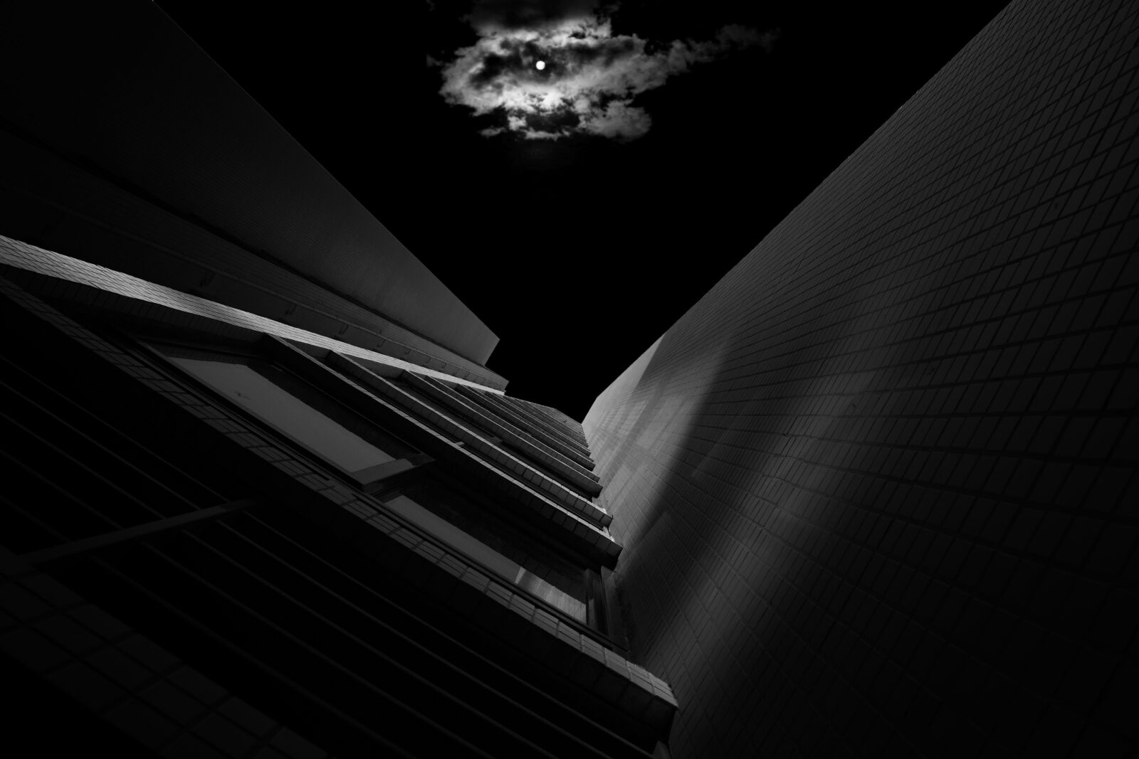 Canon EOS M sample photo. Urban architecture, black and photography