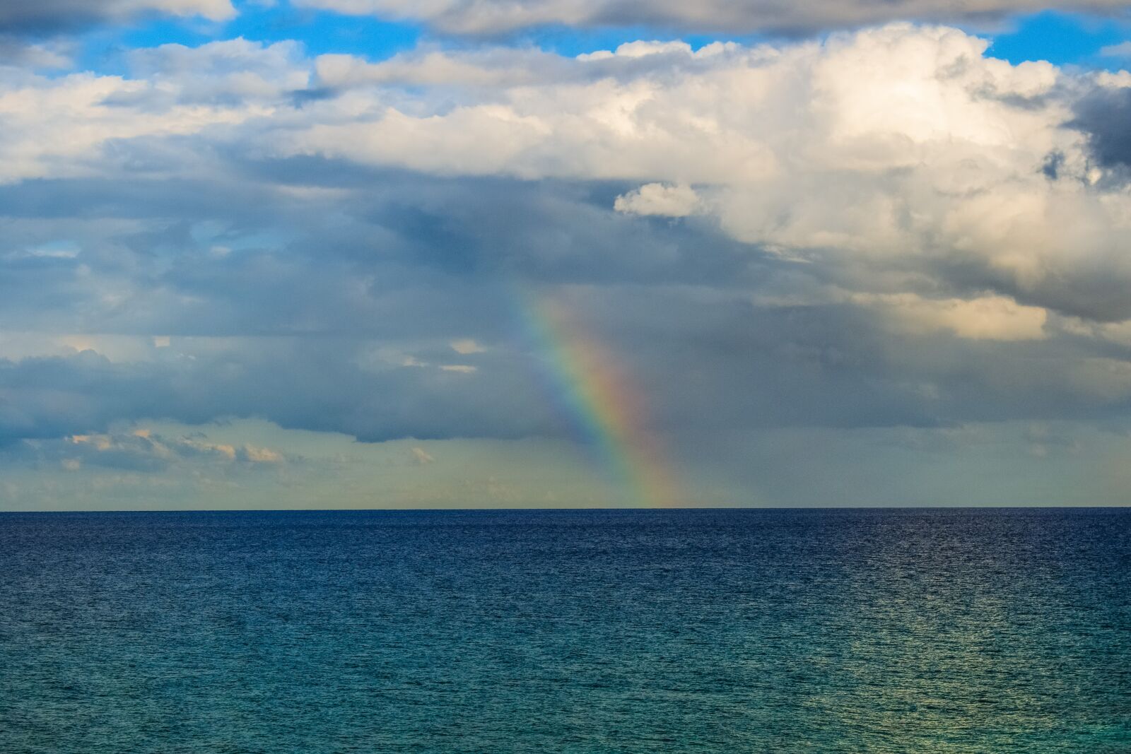 Nikon D3300 sample photo. Rainbow, sea, sky photography