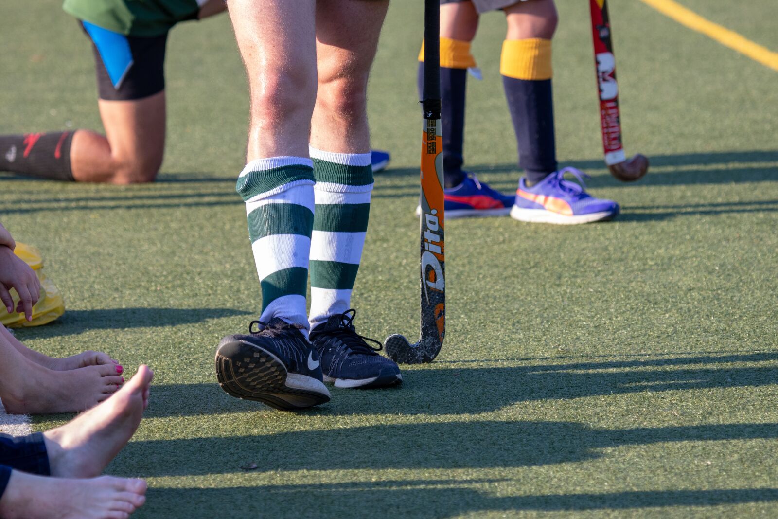 Canon EF 100-400mm F4.5-5.6L IS USM sample photo. Hockey, competition, athlete photography