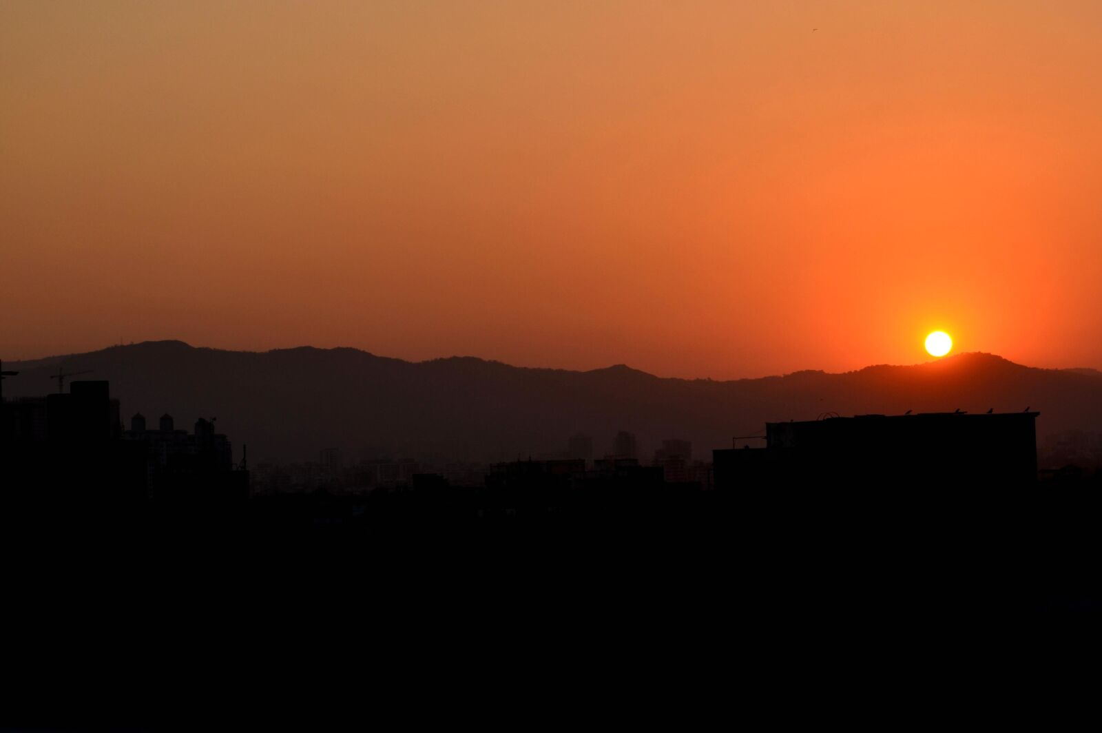 Nikon D5100 sample photo. Sunset, dusk, sun, atmosphere photography