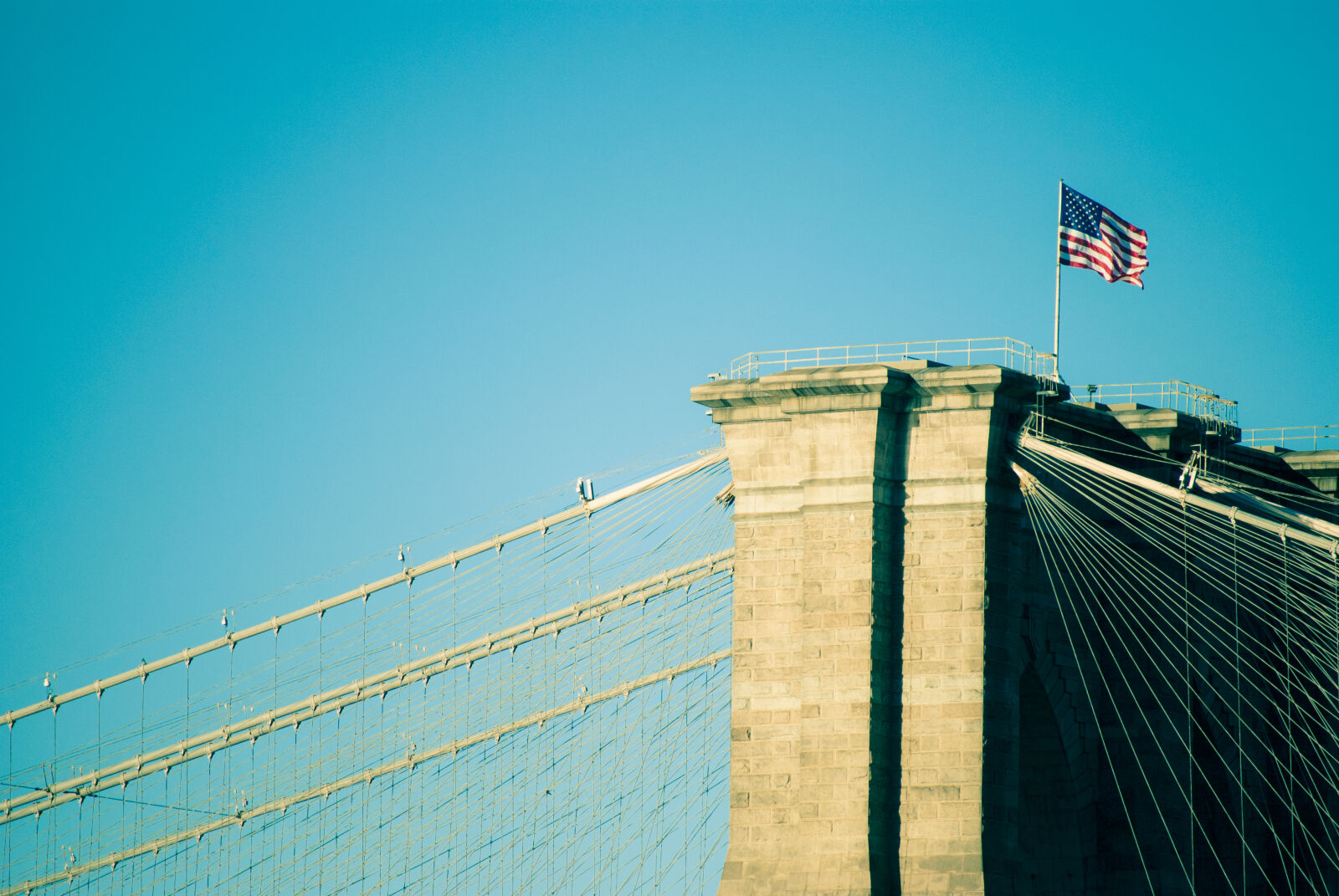 Nikon D3000 sample photo. American, flag, blue, sky photography