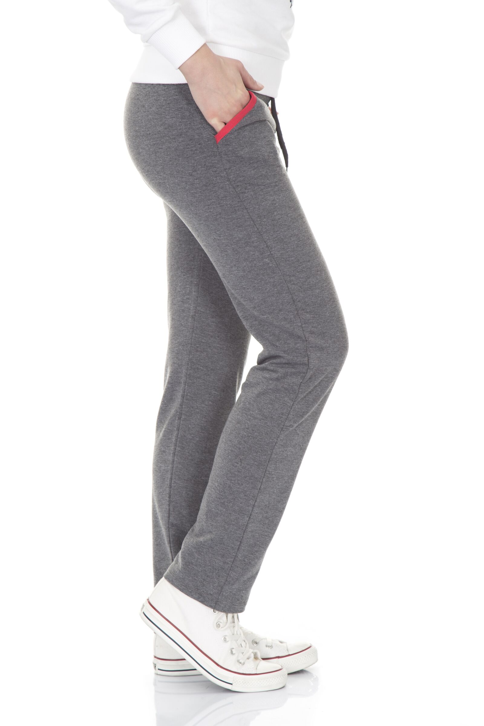 Canon EOS 6D + Canon EF 24-105mm F4L IS USM sample photo. Sweatpants, shoes, clothes photography