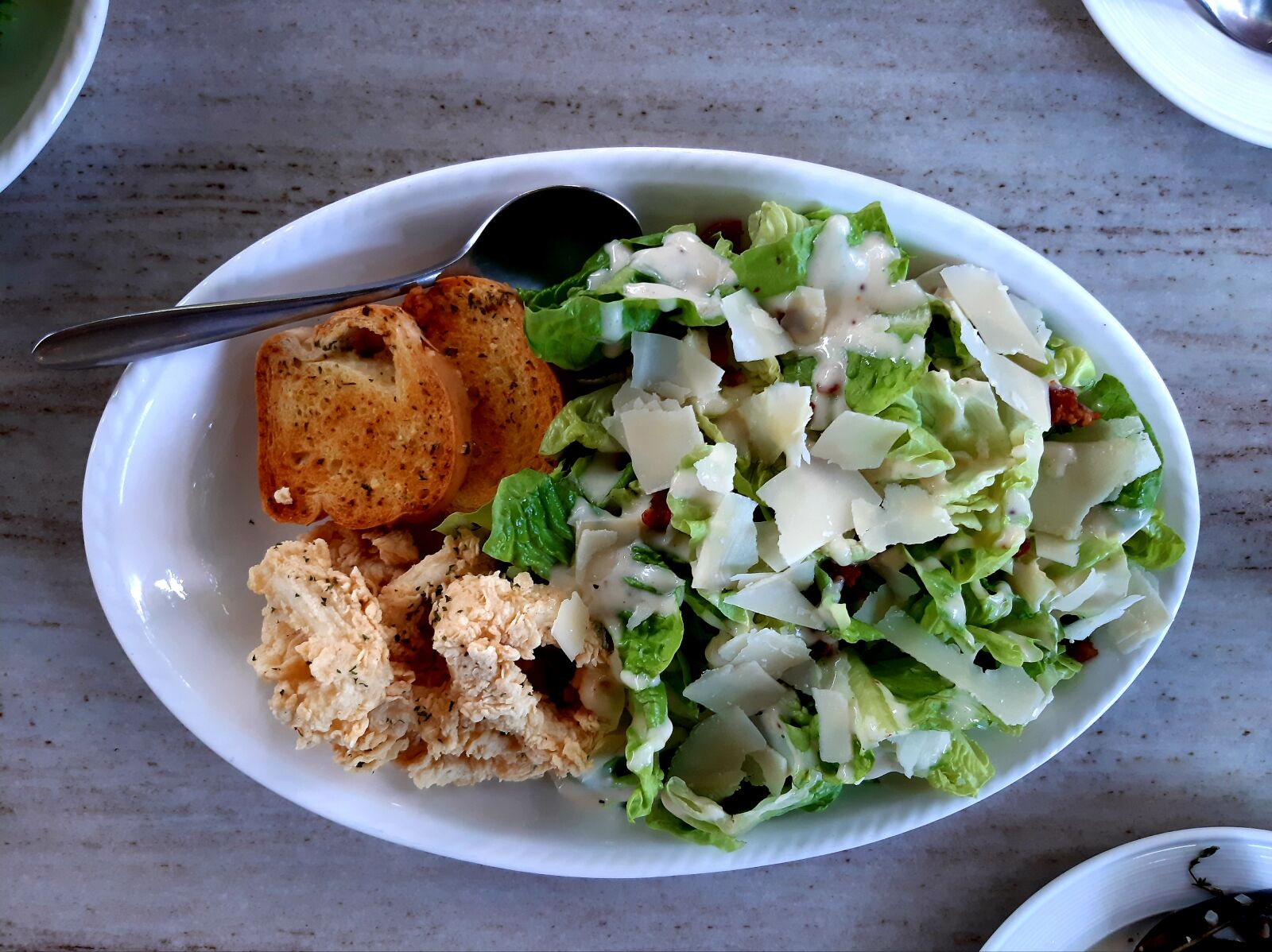 Samsung Galaxy A50 sample photo. Meals, dinner, bread photography