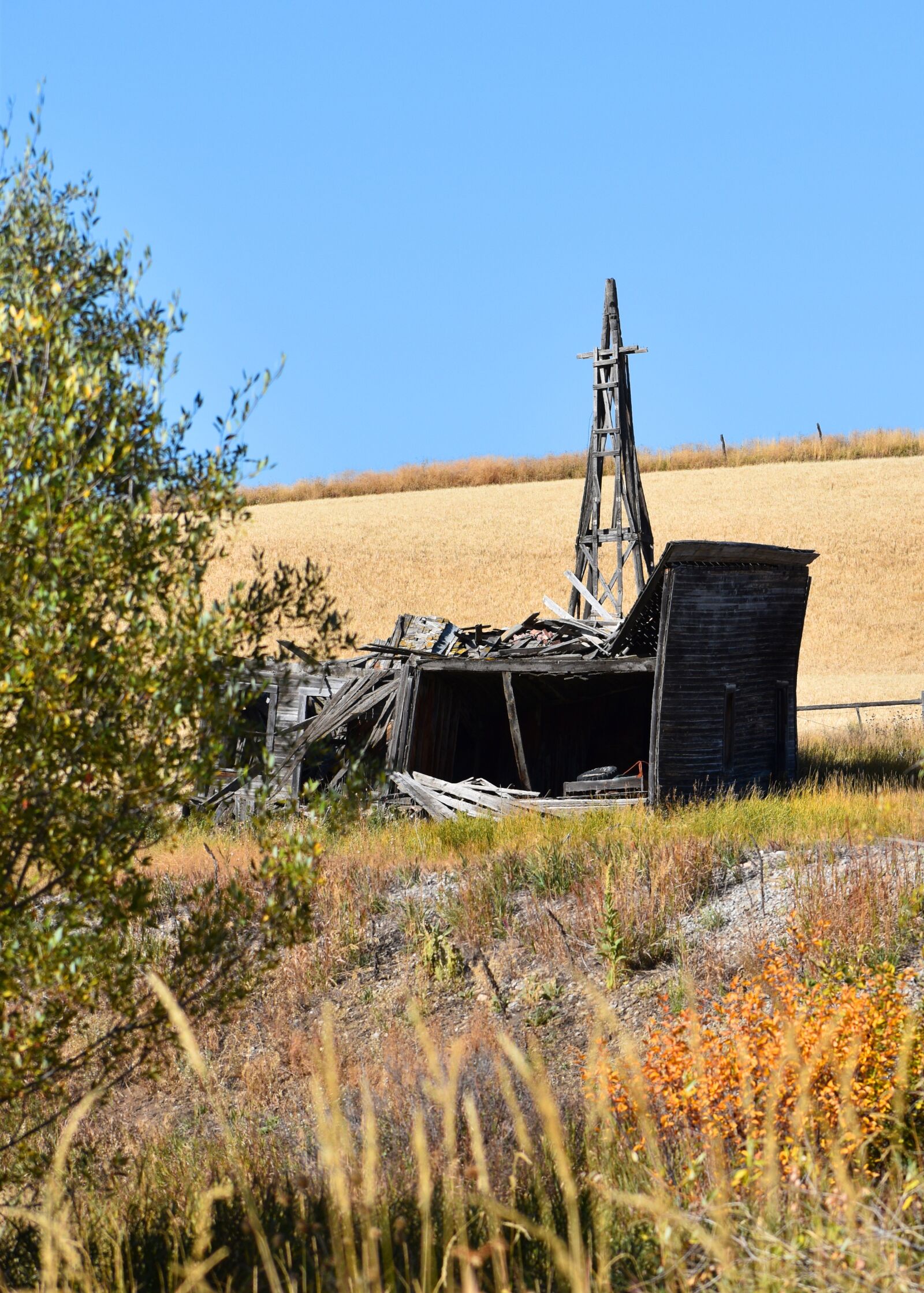 Nikon D5600 sample photo. Idaho, historic, windmill photography