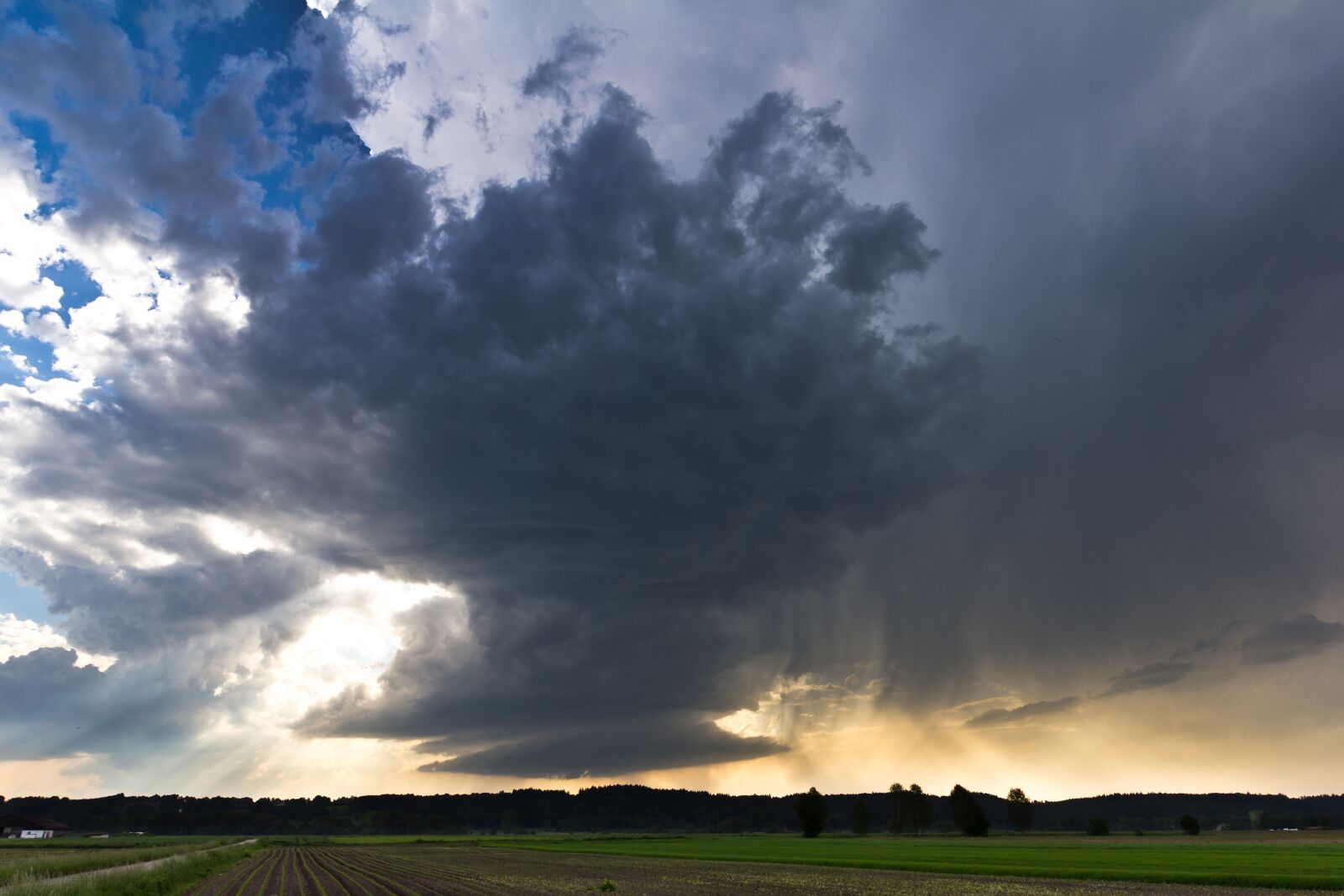 Canon EOS 60D sample photo. Thunderstorm, storm, super cell photography