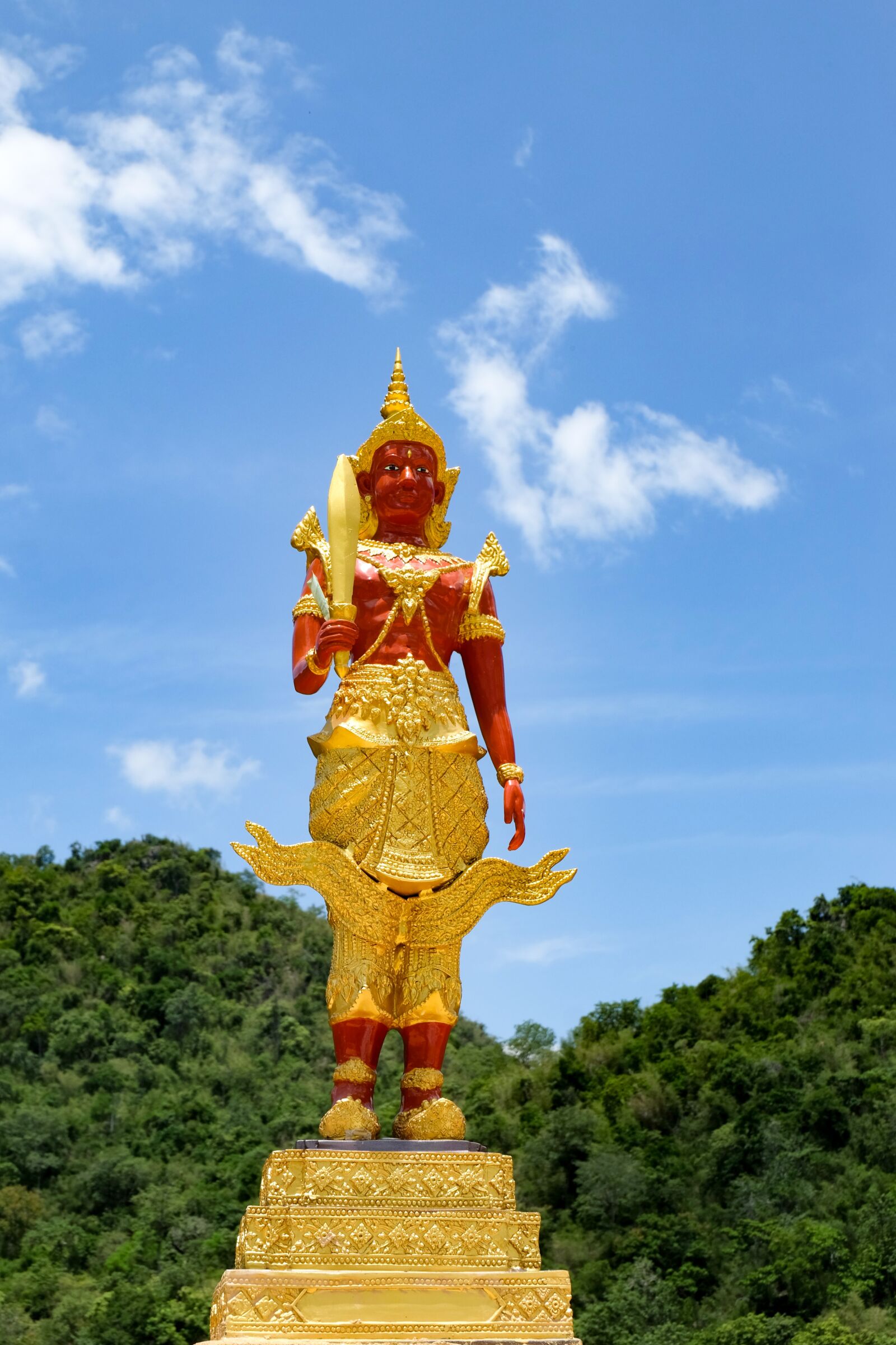 Fujifilm X-M1 sample photo. Angel, deity, thailand photography