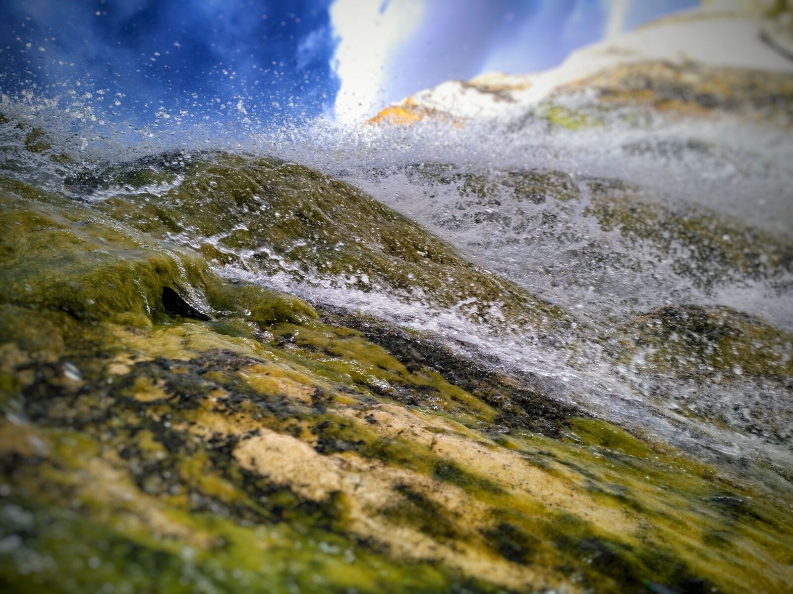 HUAWEI Honor 5X sample photo. Rocks, water, waterfall photography