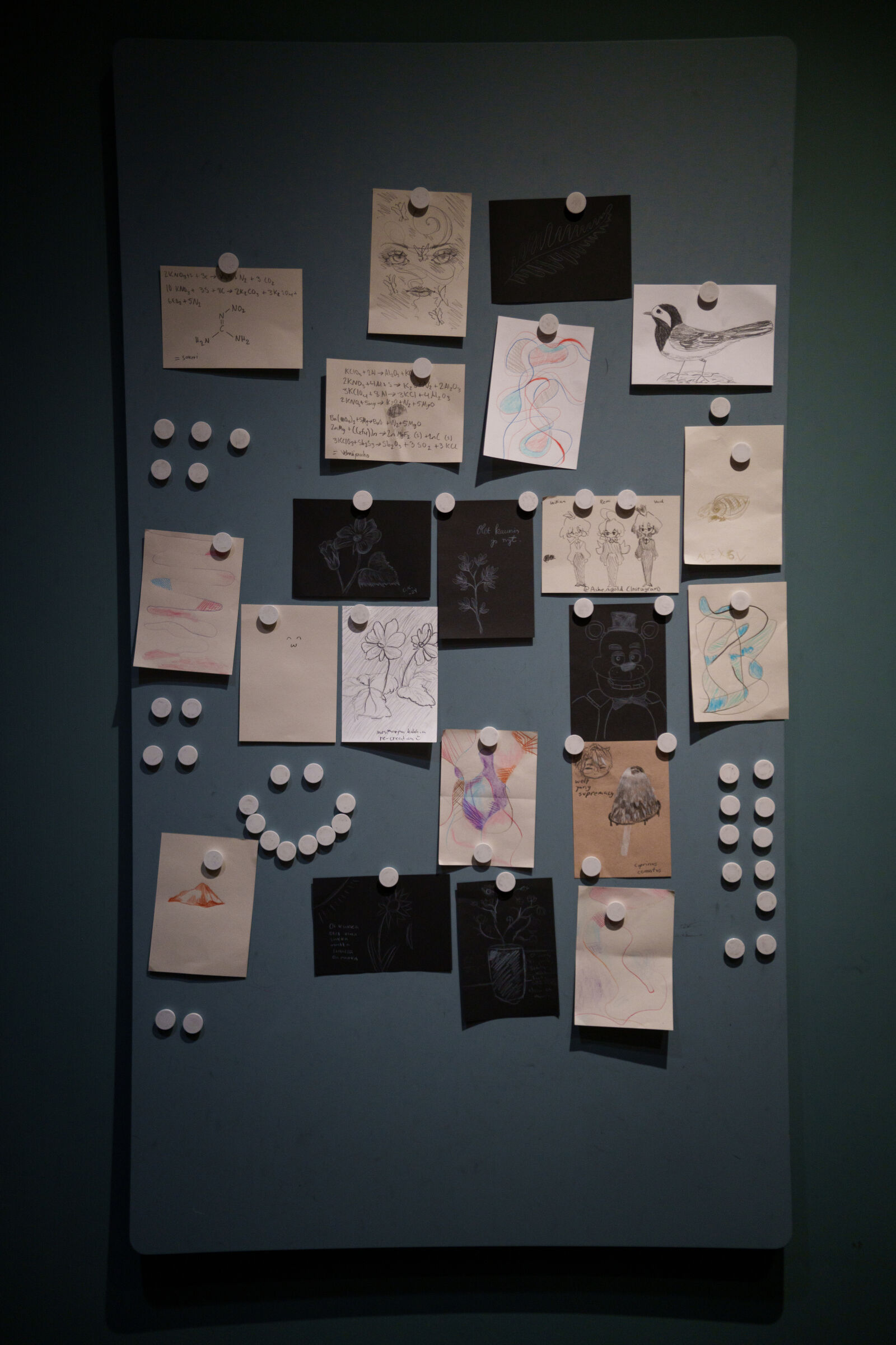 Sony a7R V sample photo. Visitor drawings photography
