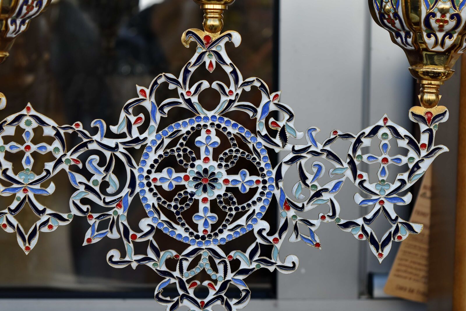 Nikon D5500 sample photo. Gold, handmade, ornament, religious photography