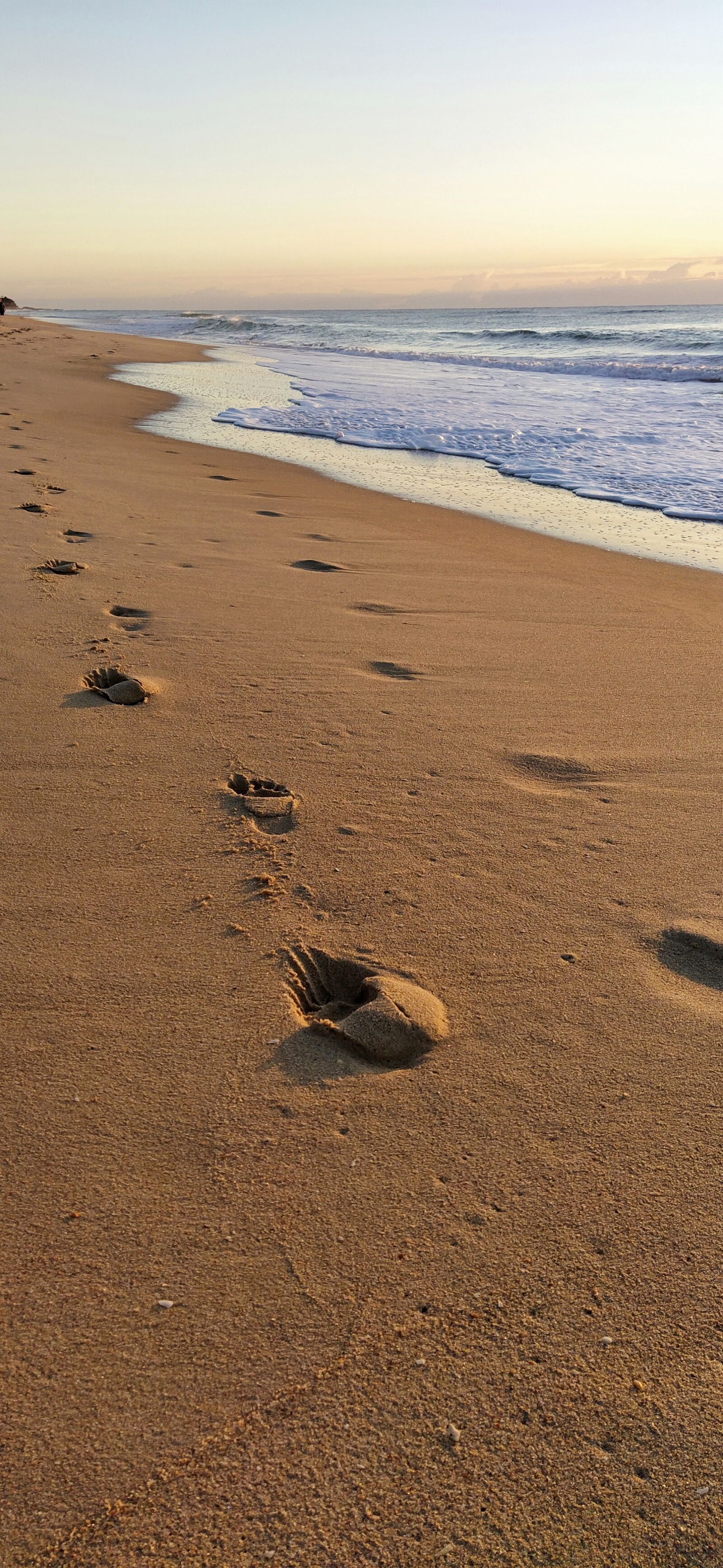 Xiaomi Mi A3 sample photo. Beach sunrise, sunrise, sand photography