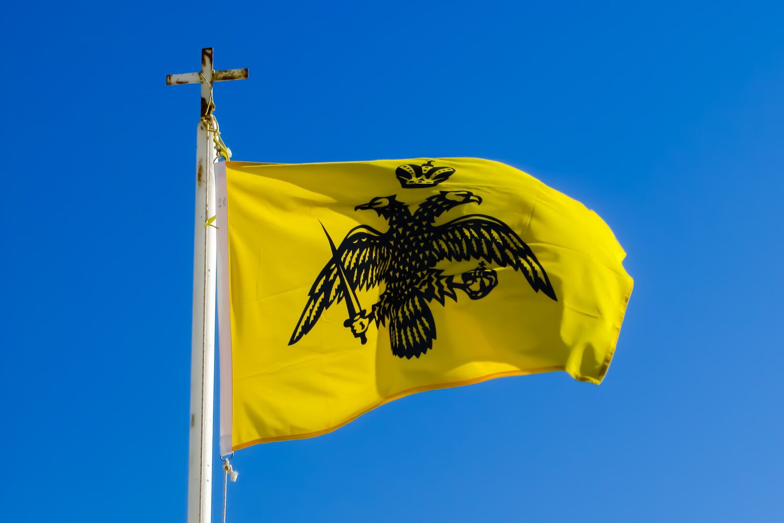 Canon PowerShot SX400 IS sample photo. Byzantium, empire, flag photography