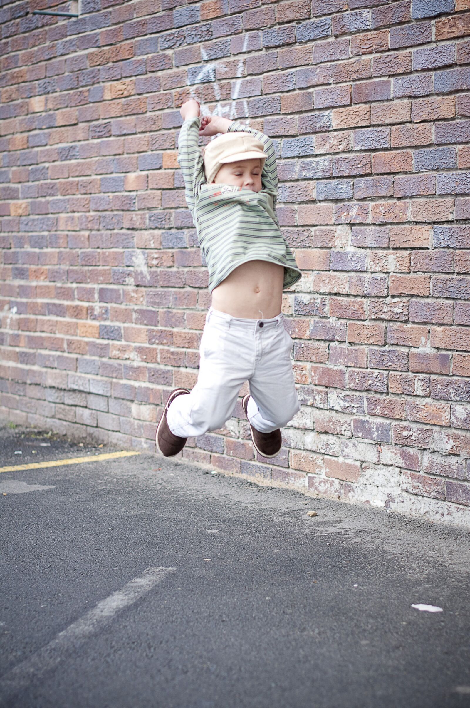 Nikon D90 sample photo. Child jumping, children photography photography