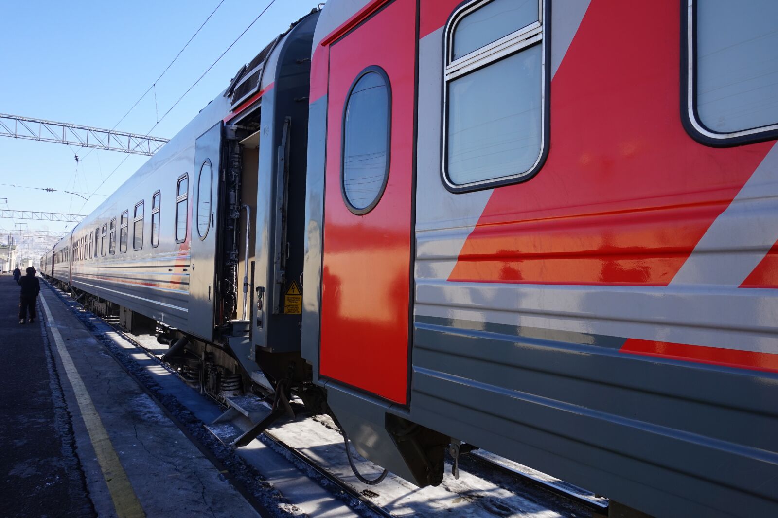 Sony Alpha a5000 (ILCE 5000) sample photo. Russia, trans-siberian train, winter photography
