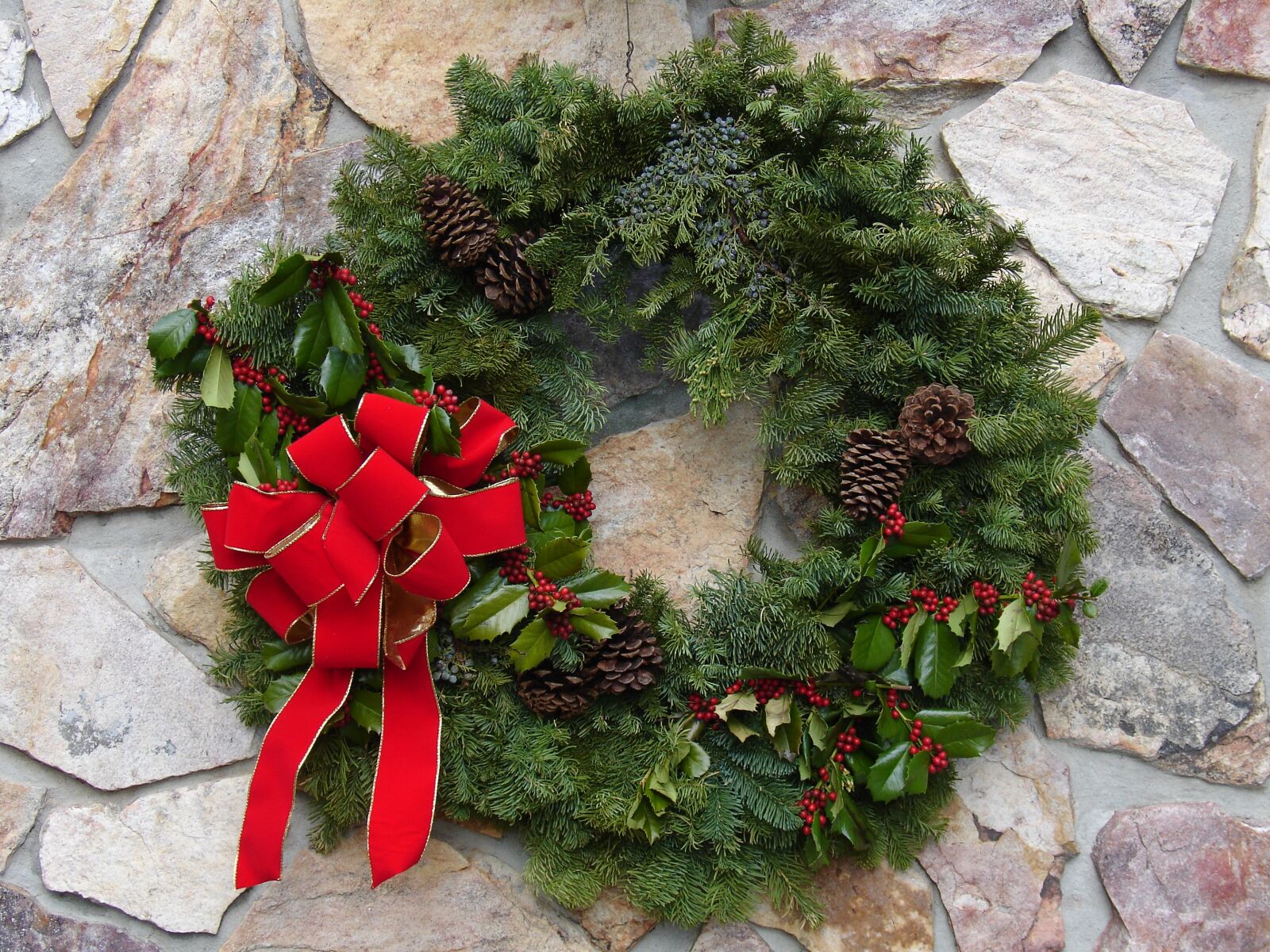 Sony DSC-V3 sample photo. Christmas, wreath, holiday photography