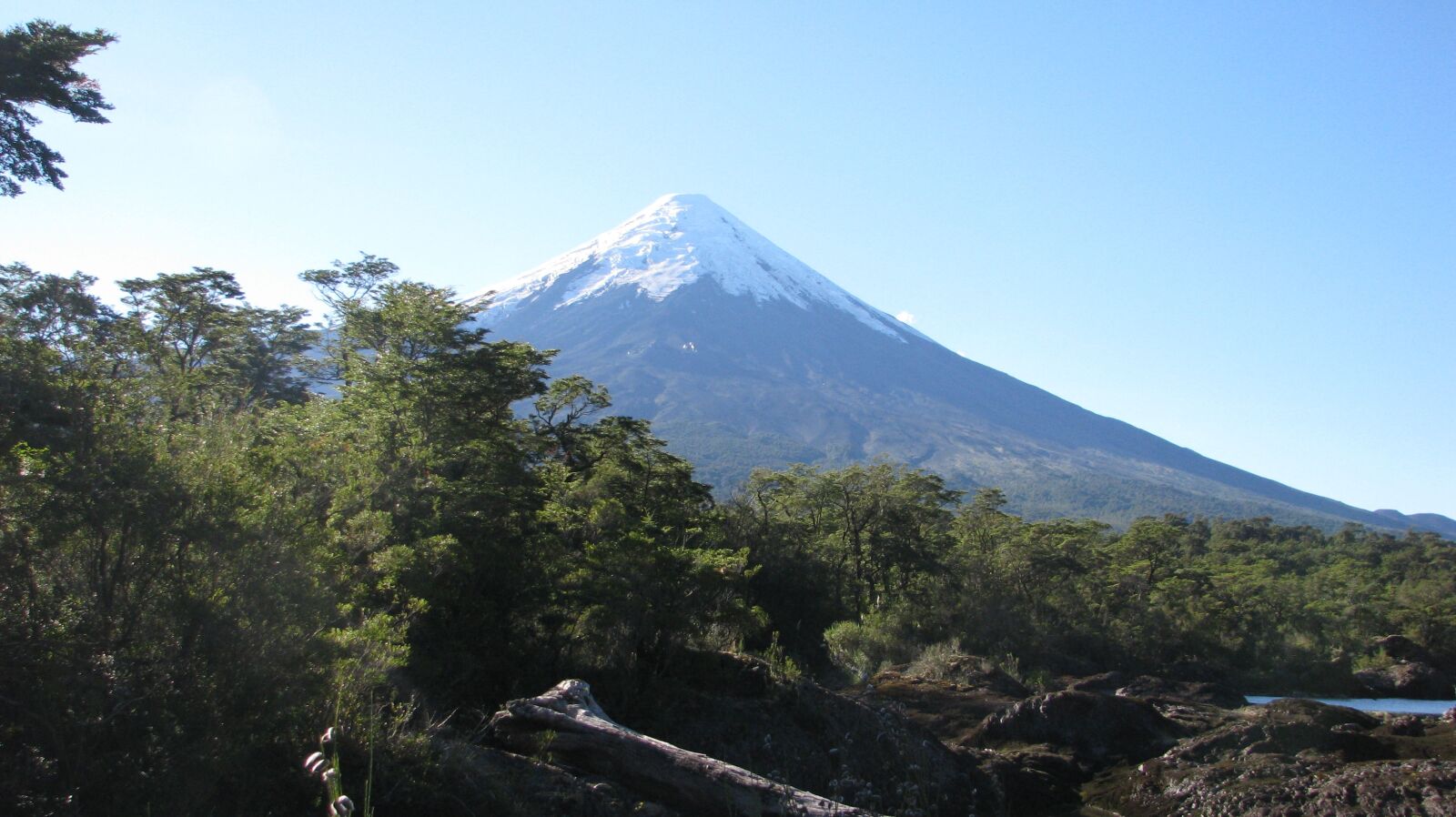 Canon POWERSHOT S5 IS sample photo. Volcano llanquihue, chile, nature photography
