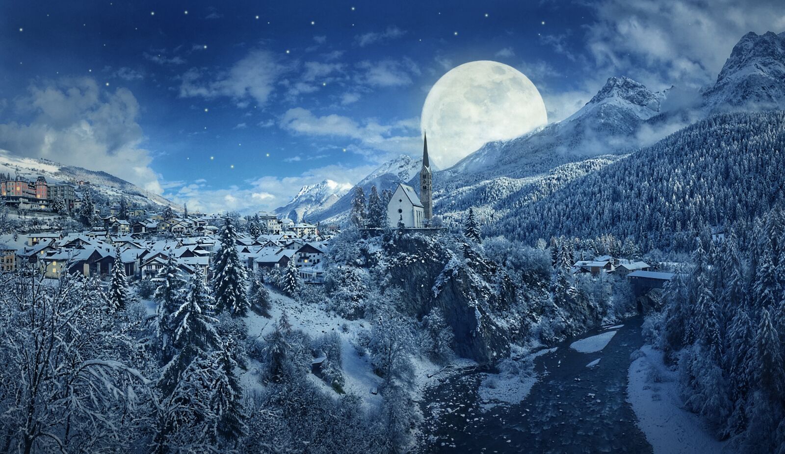 Apple iPhone 6s Plus sample photo. Winter, night, snow photography