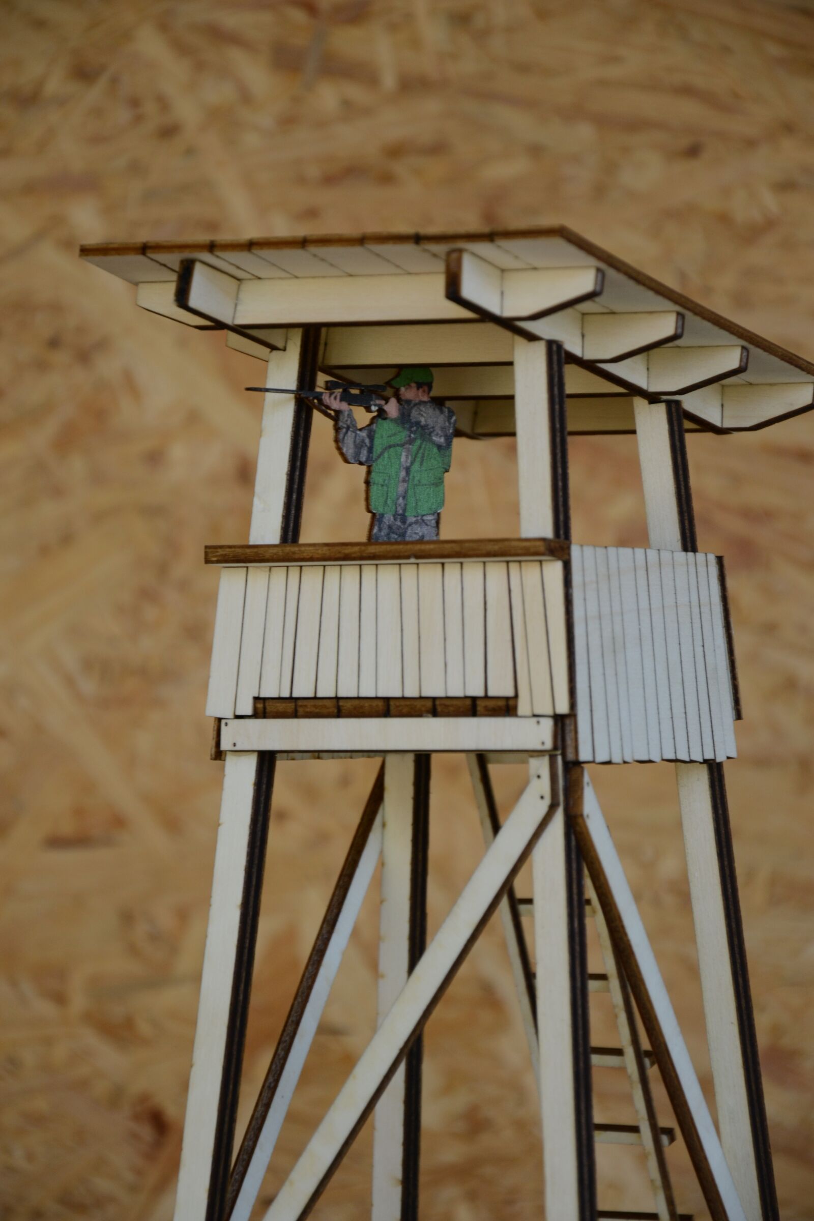 Nikon D3100 sample photo. Hunter, wood, wooden photography