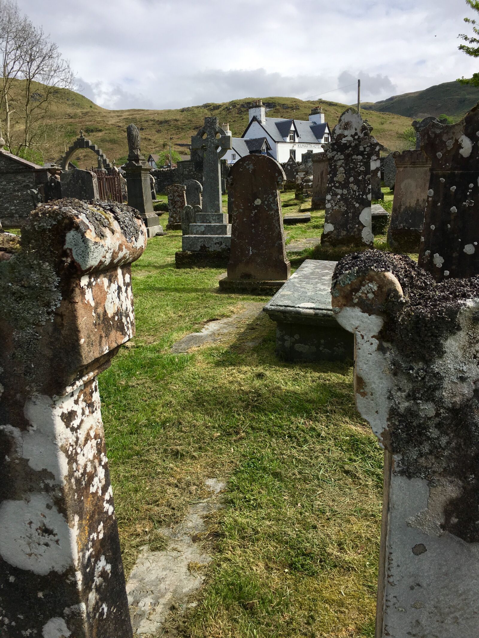 Apple iPhone 6s sample photo. Cemetery, scotland, mysticism photography