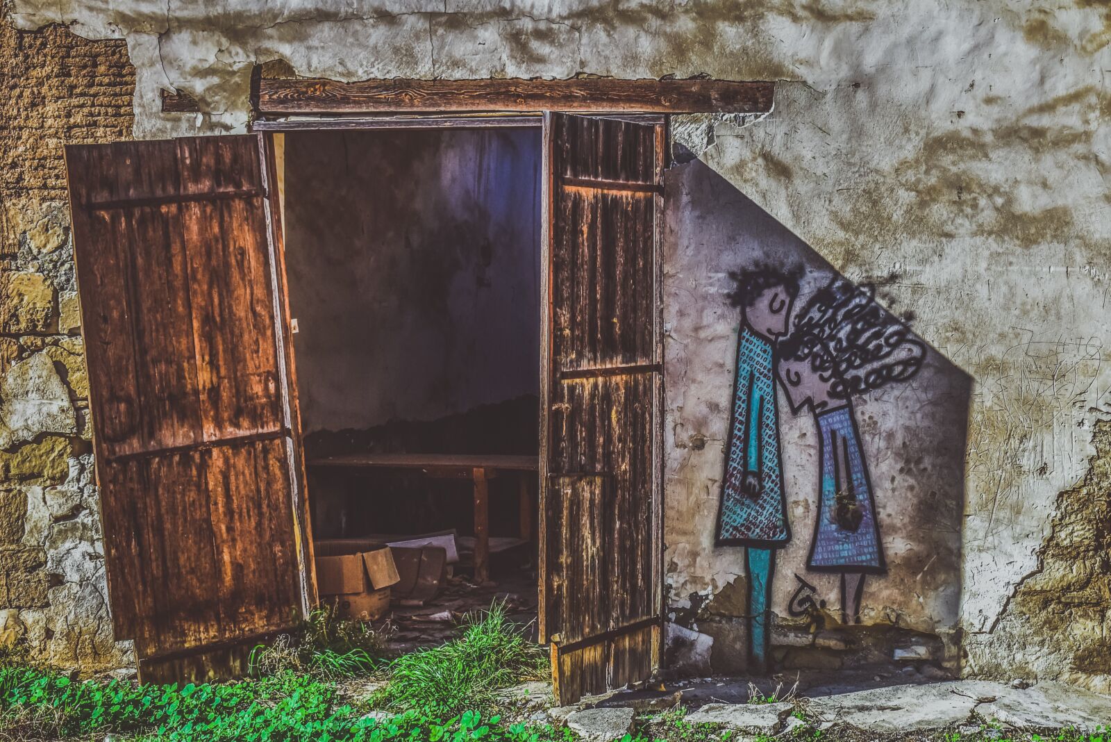 Nikon D3300 sample photo. Storehouse, abandoned, grunge photography