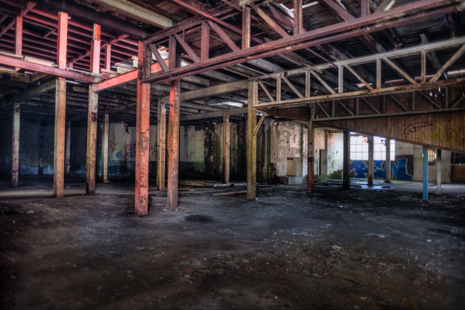 Nikon D610 sample photo. Factory, empty, abandoned photography