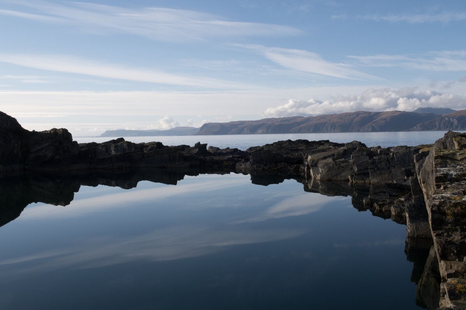 Canon PowerShot G7 X sample photo. Scotland, sky, water photography
