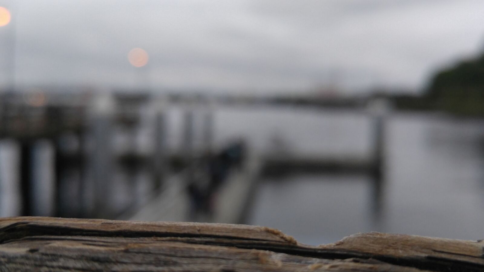 LG V10 sample photo. Blurred, background, pier, water photography