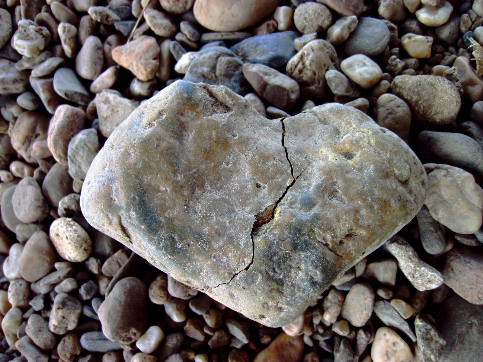 Canon PowerShot D10 sample photo. Broken heart, crack, love photography