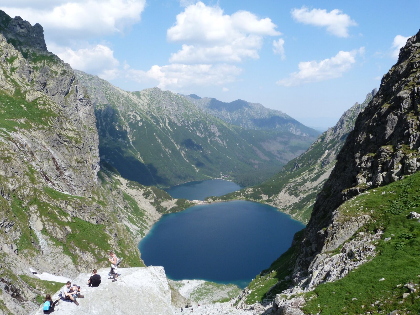 Panasonic Lumix DMC-FZ40 (Lumix DMC-FZ45) sample photo. Tatry, lake, mountains photography