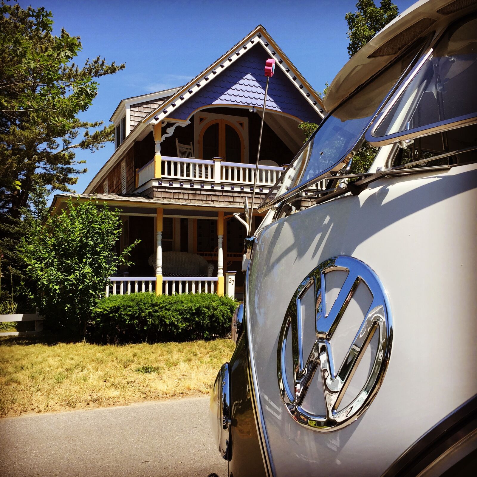Apple iPhone 6 sample photo. Volkswagen, martha's vineyard, vintage photography