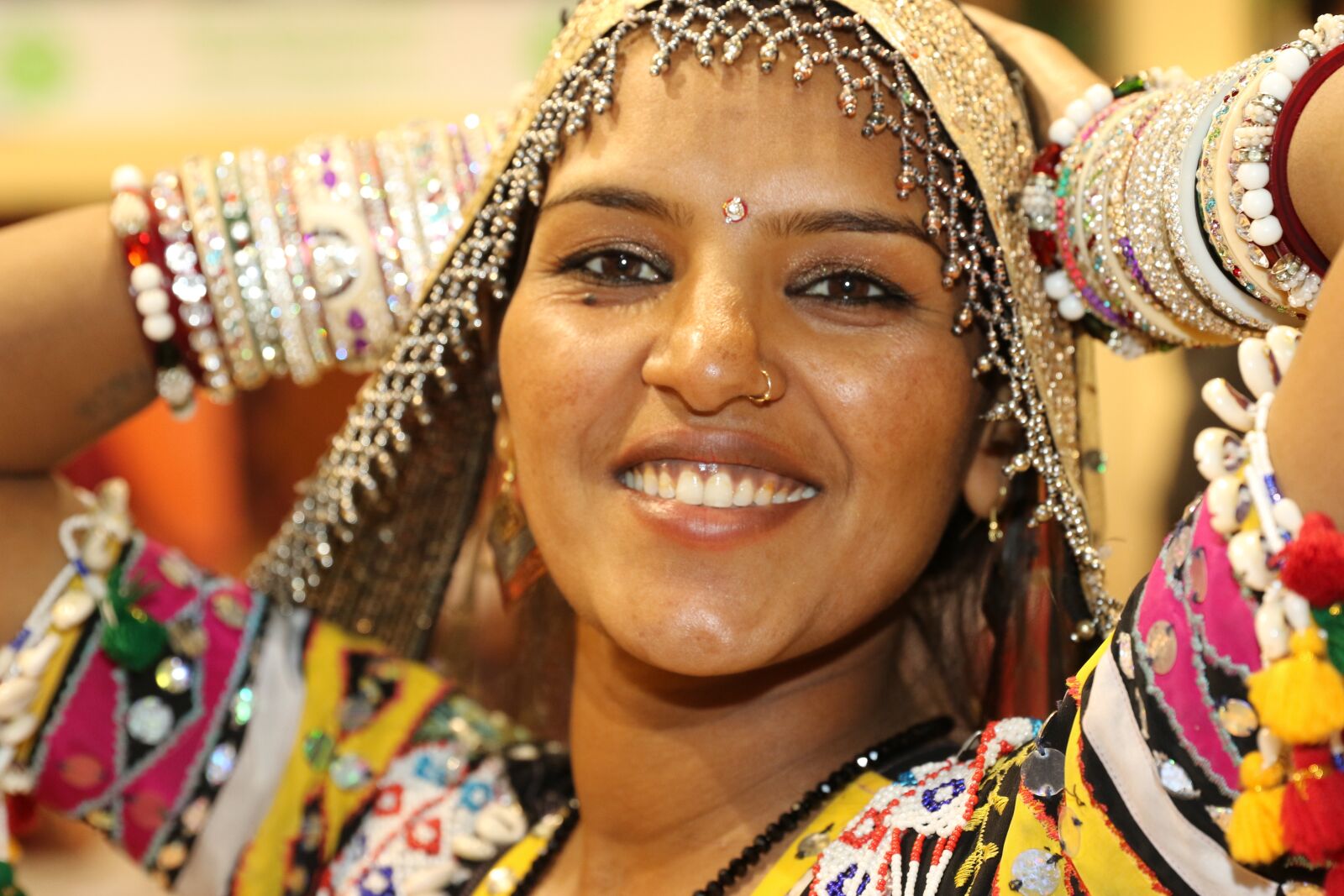 Canon EOS 7D Mark II sample photo. India, dancer, folklore photography