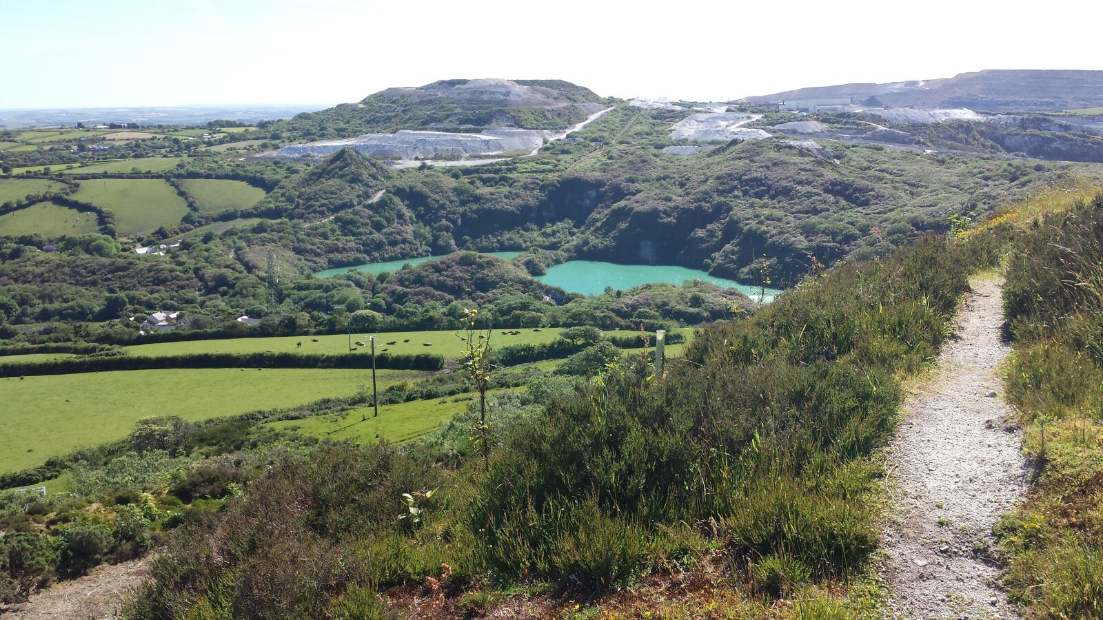 Samsung Galaxy S4 sample photo. Cornwall, lake, st austell photography