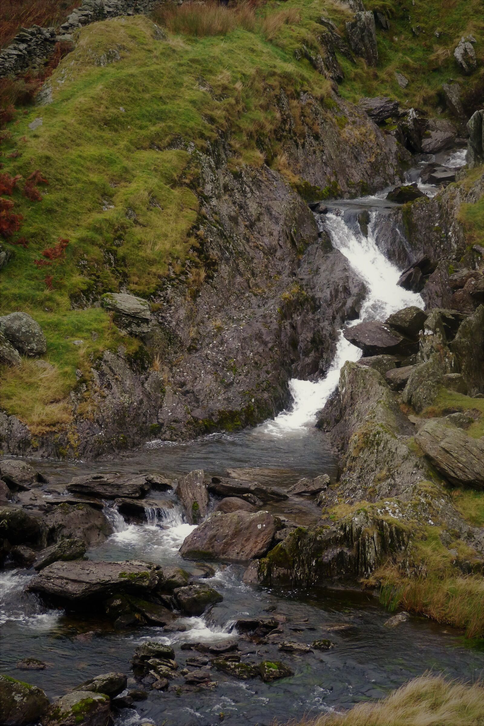 Panasonic Lumix DMC-FZ40 (Lumix DMC-FZ45) sample photo. Kentmere, waterfall, lake district photography