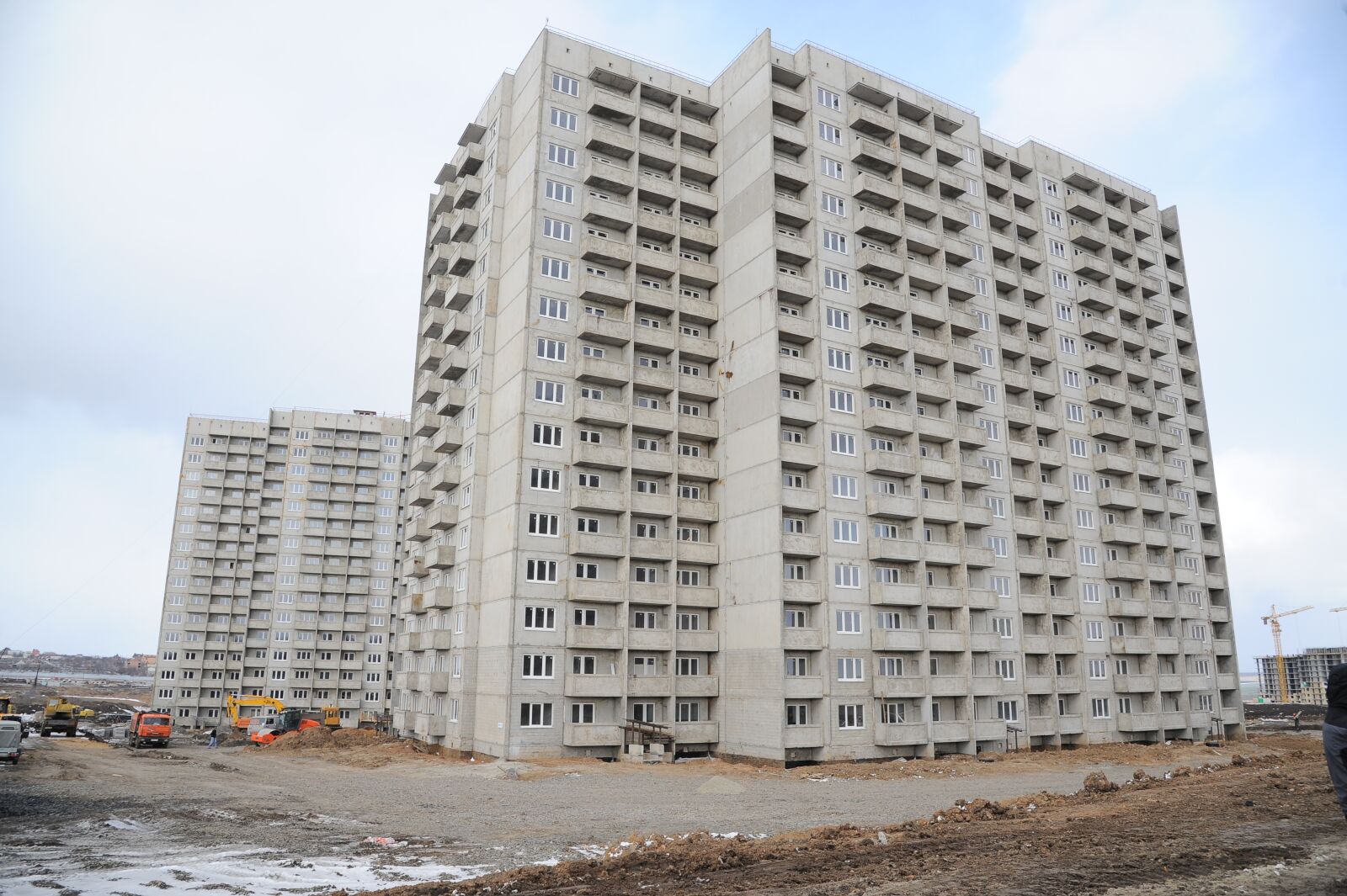 Nikon D700 sample photo. Construction, house, high-rises photography