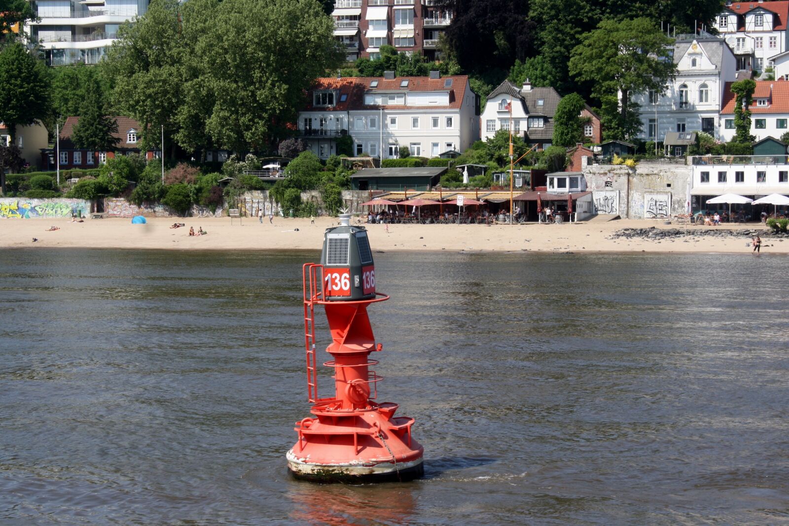 Canon EOS 1000D (EOS Digital Rebel XS / EOS Kiss F) sample photo. Elbe beach, the beach photography
