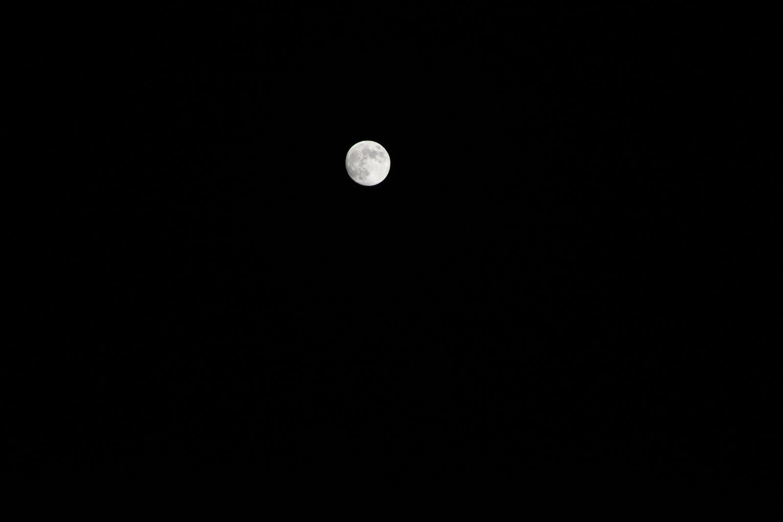 Nikon D7200 sample photo. Moon, moon black background photography