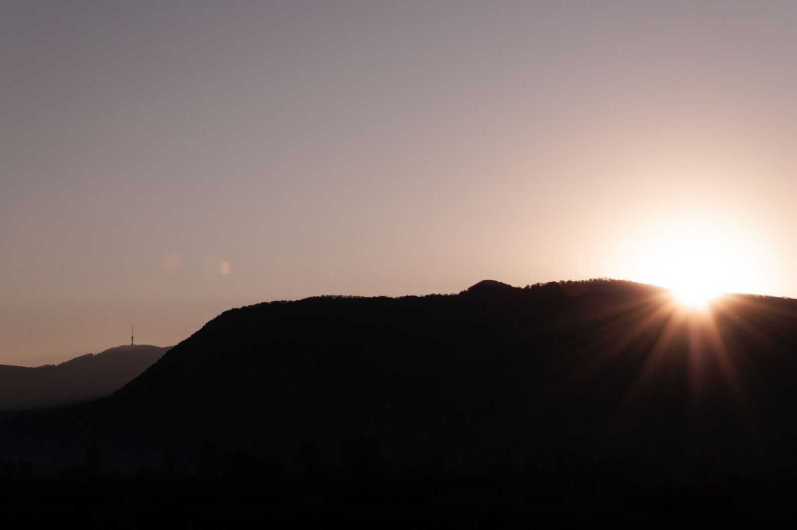 Nikon D90 sample photo. Sunrise, mountain, nature photography