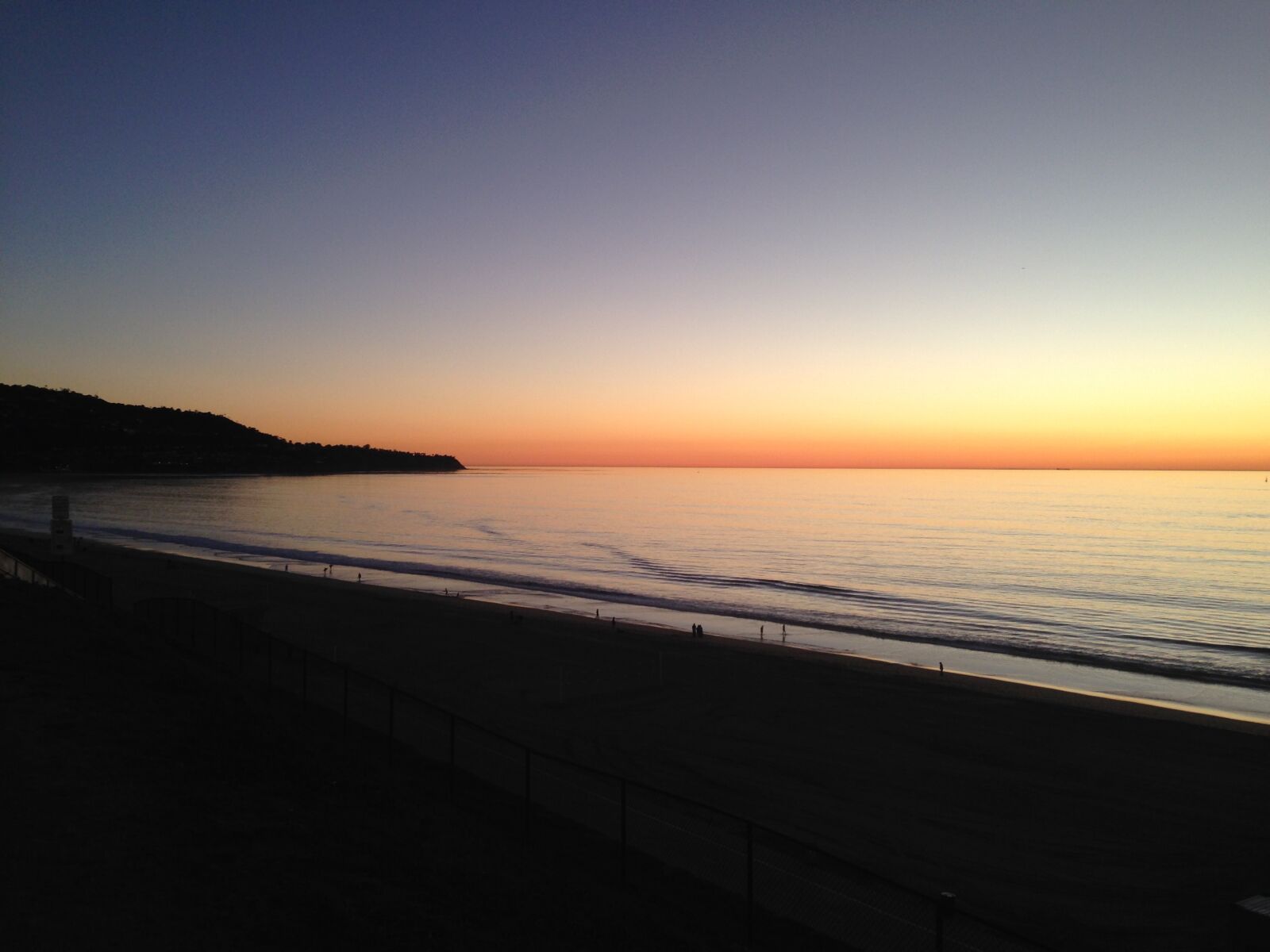 iPhone 5 back camera 4.12mm f/2.4 sample photo. Sunset, beach, palos verdes photography