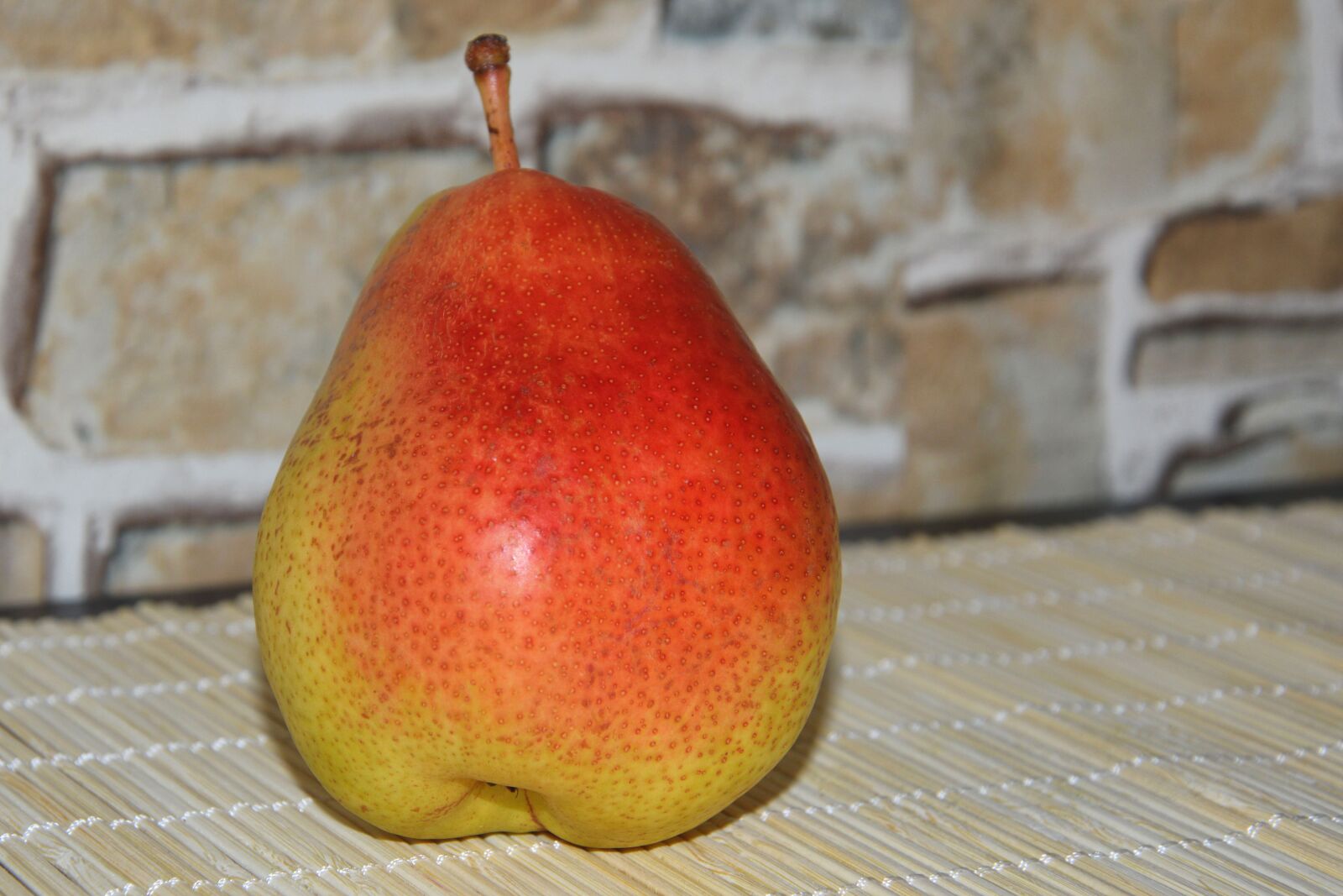 Nikon D3200 sample photo. Pear, fruit, delicious photography
