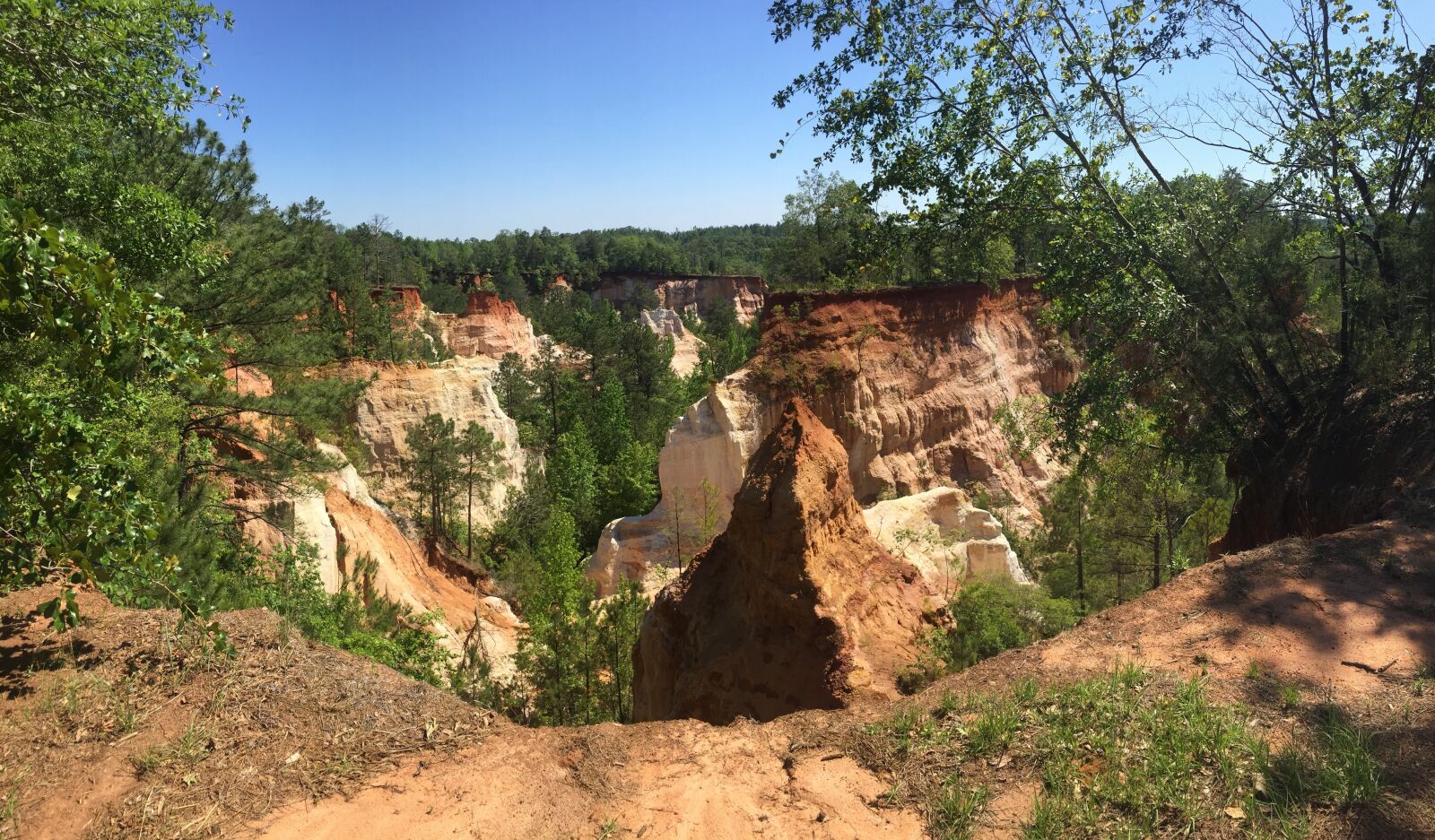 Apple iPhone 6 sample photo. Providence canyon, canyon, georgia photography