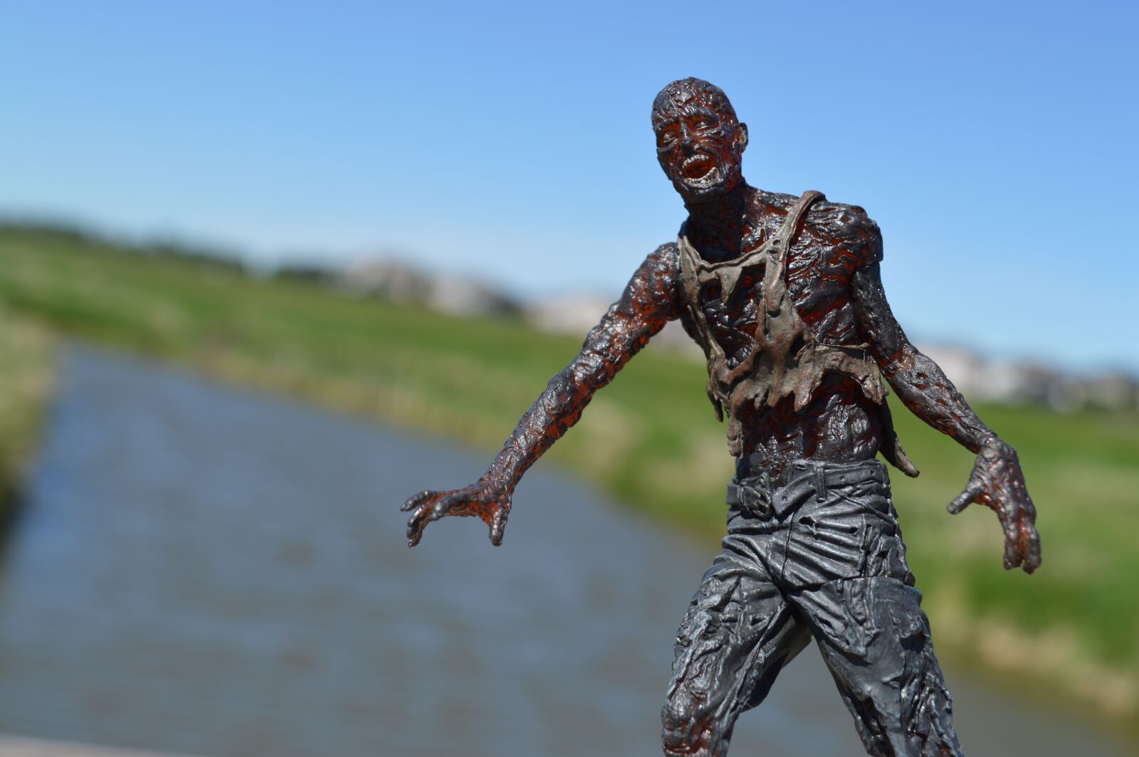 Nikon D3200 sample photo. Zombie, the walking dead photography