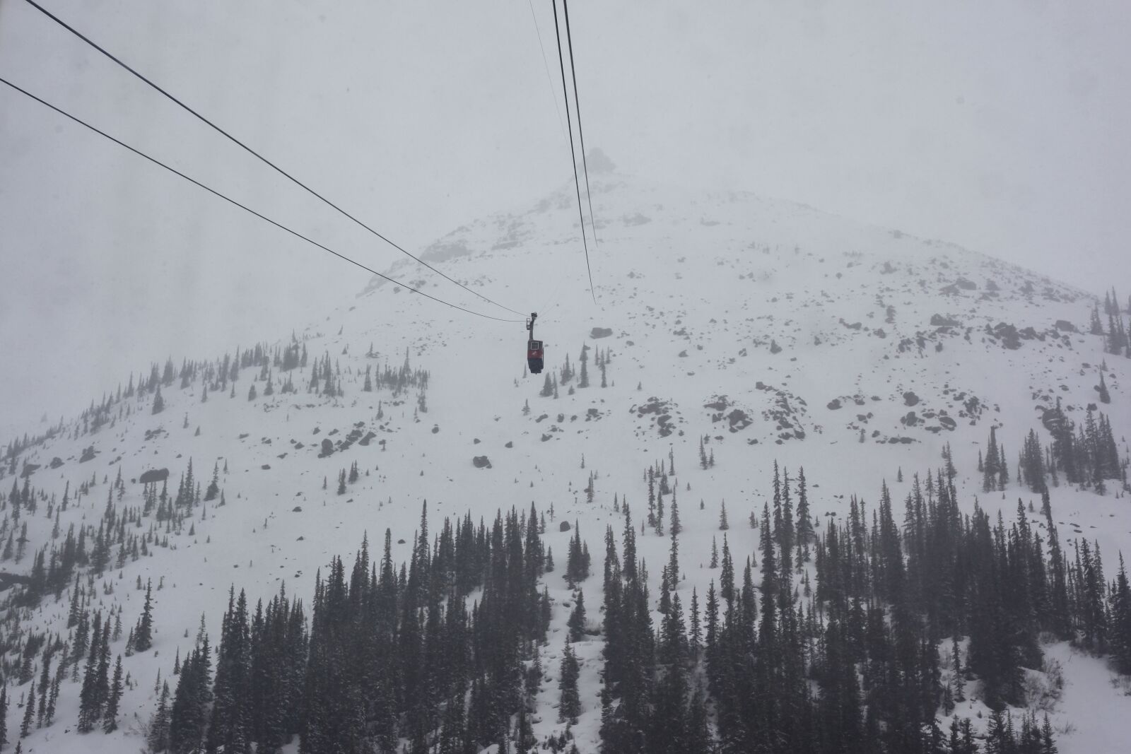 Canon EOS 5D Mark II sample photo. Tram, skytram, jasper photography