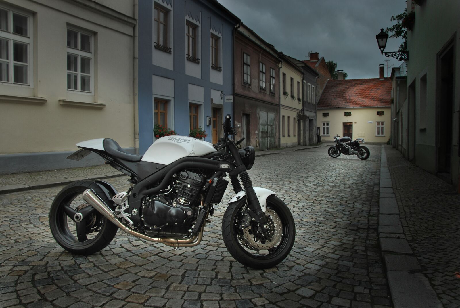 Nikon D60 sample photo. Motorbike, motorcycle, triumph photography