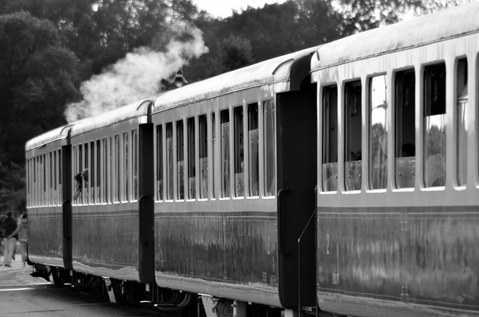 Nikon D5100 sample photo. Train, locomotive, former photography