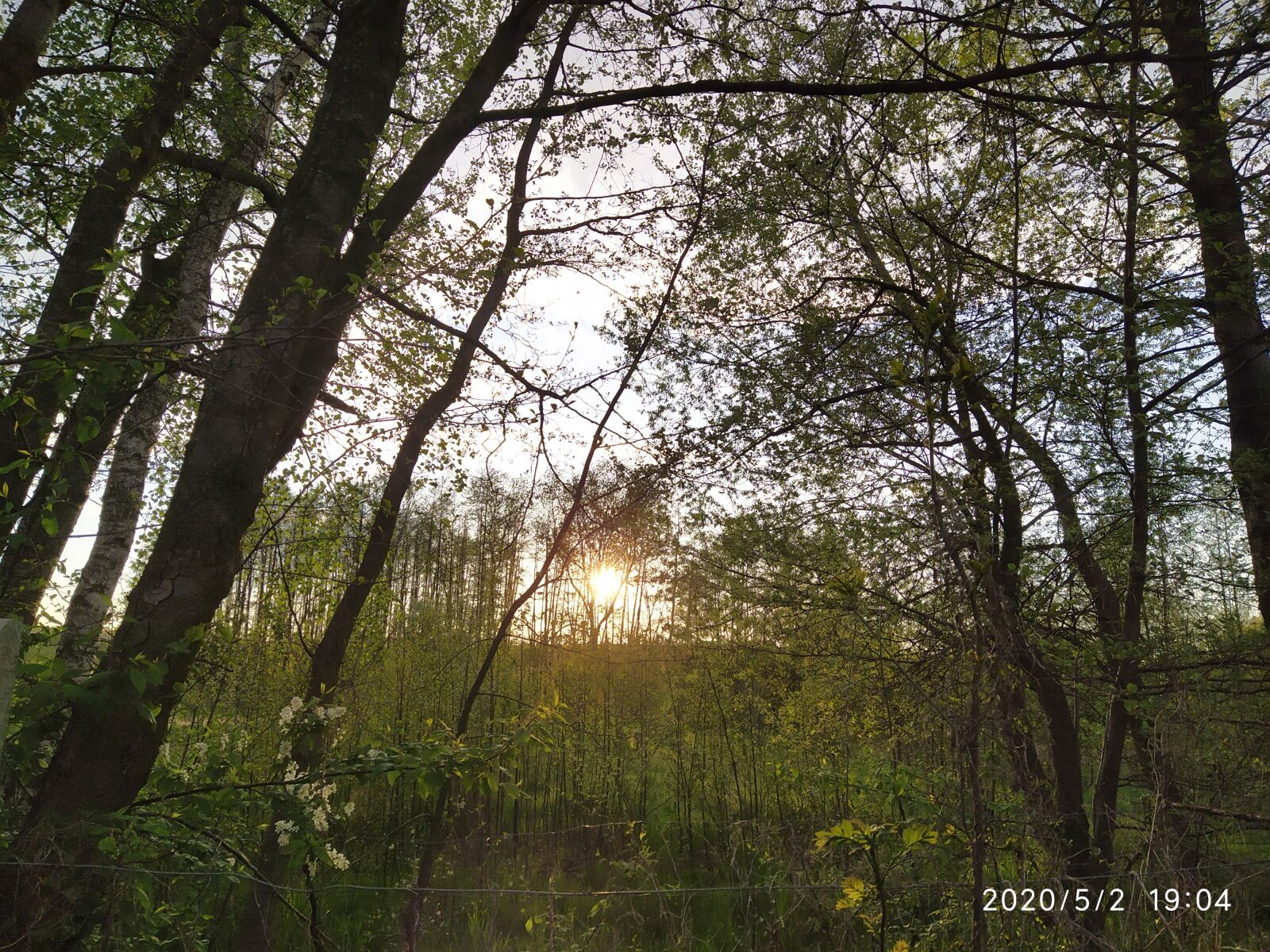Xiaomi Redmi Note 7 sample photo. Zachód, slonca, wiosna photography