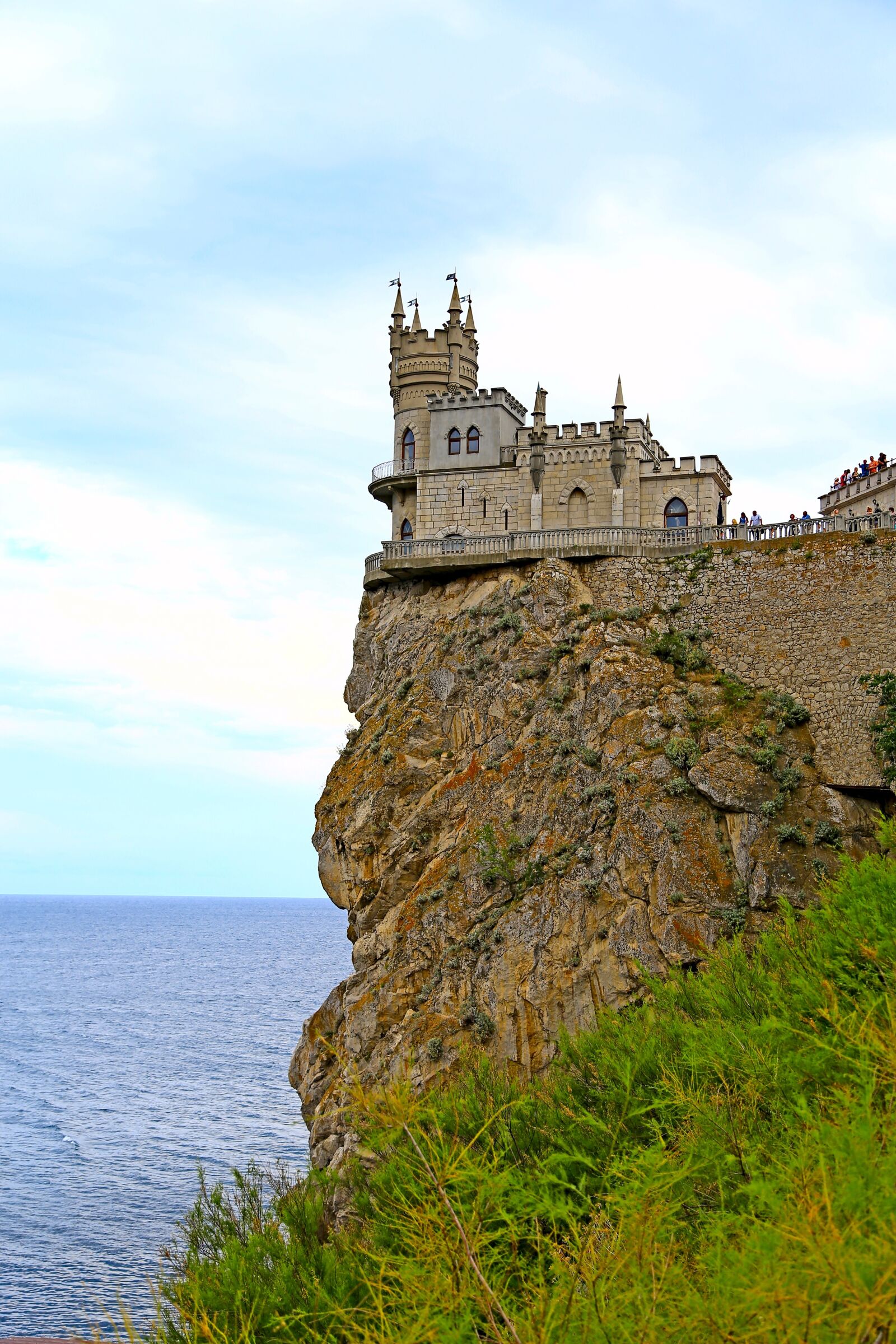 Canon EOS 6D + Canon EF 24-105mm F4L IS USM sample photo. Crimea, sea, swallow's nest photography