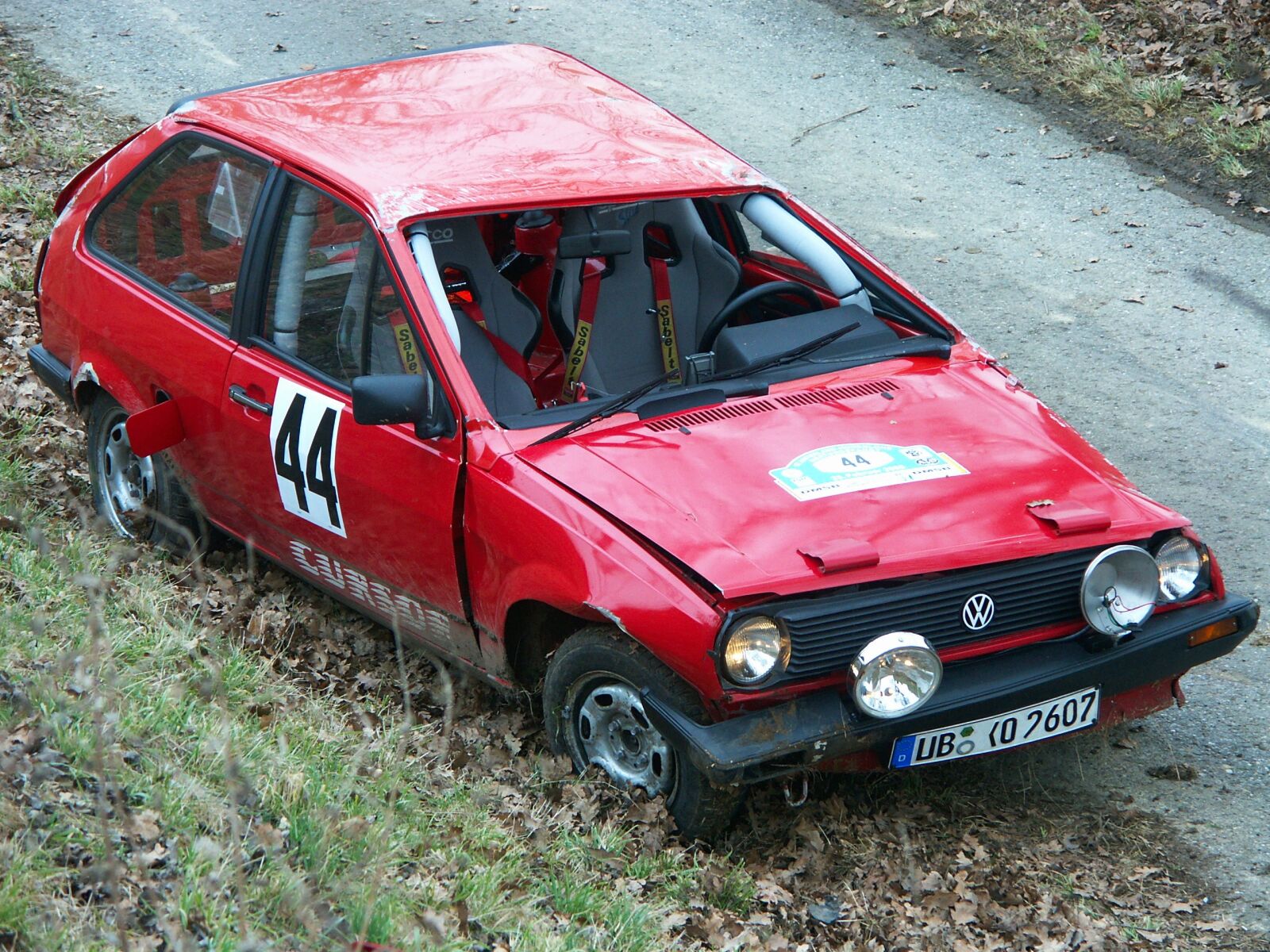 KONICA MINOLTA DiMAGE A1 sample photo. Accident, rally, auto photography