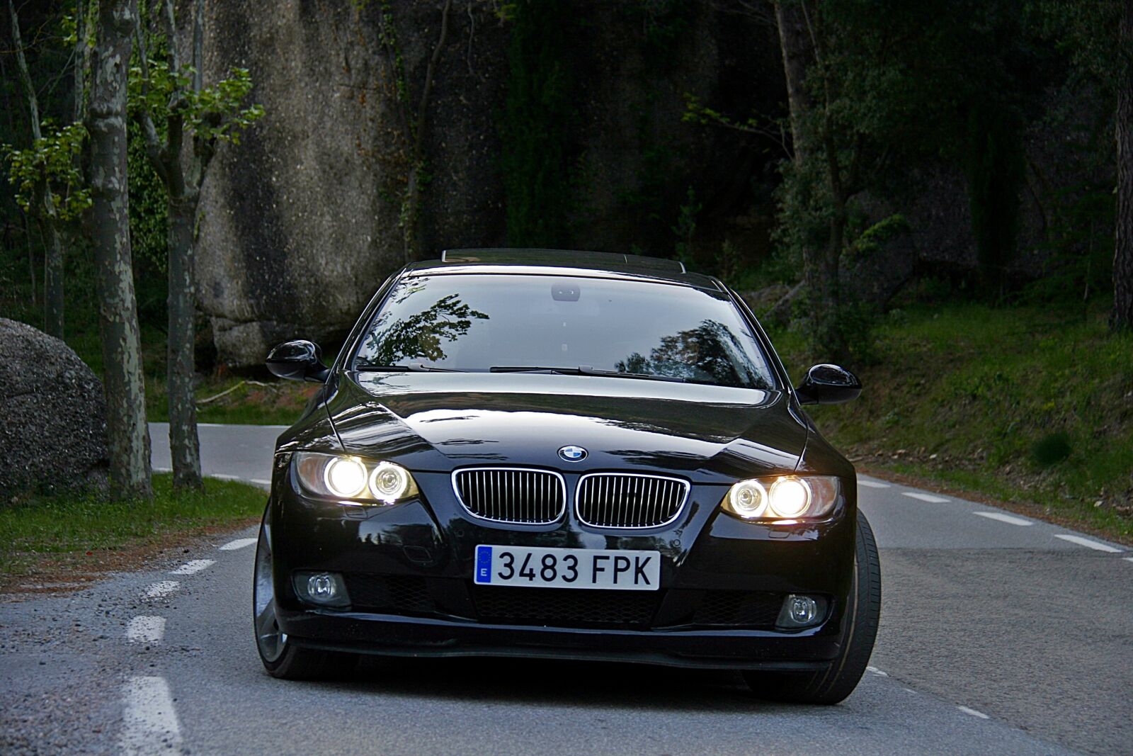 Canon EOS 20D sample photo. Bmw, car, auto photography