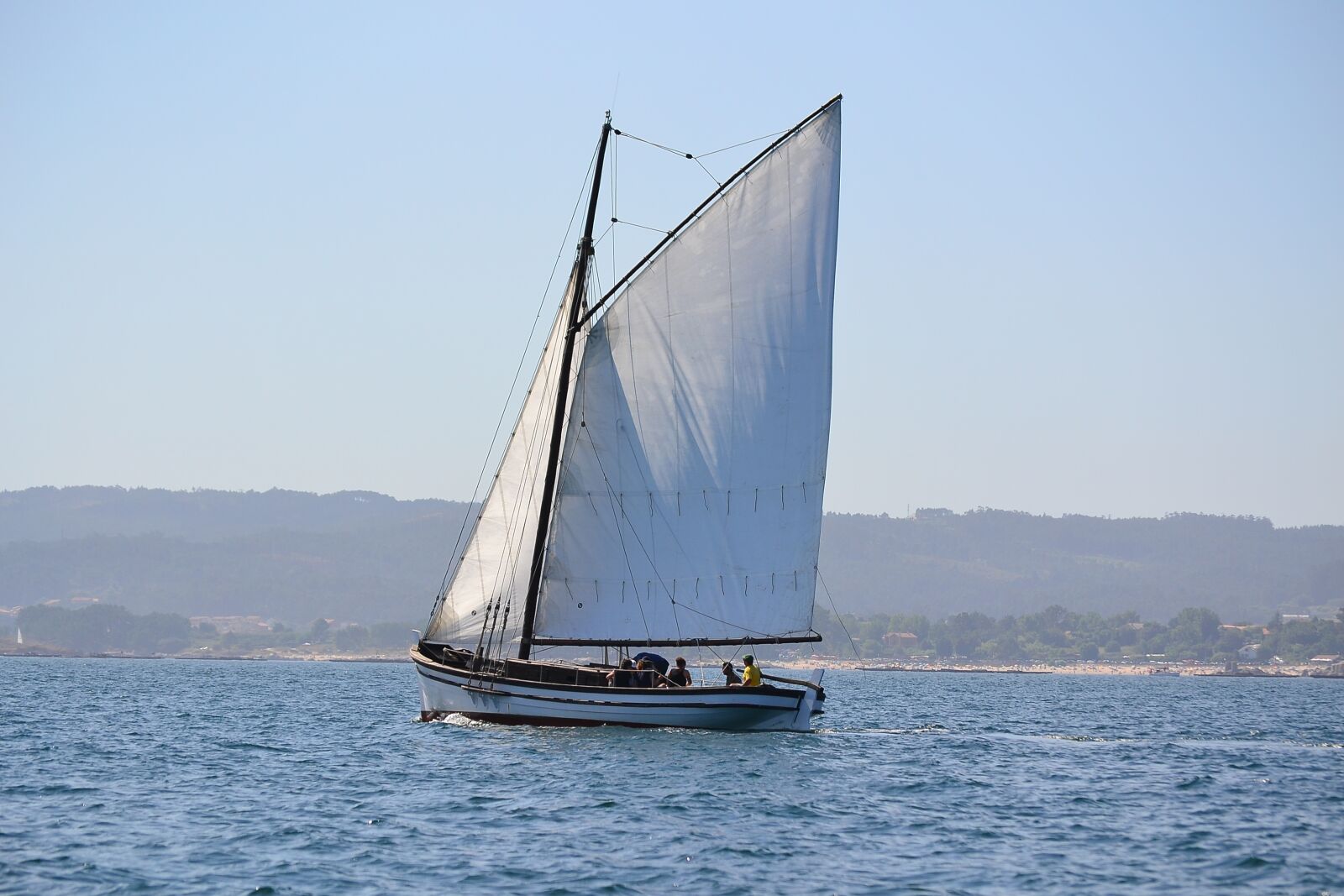 Nikon D3100 sample photo. Sailboat, boat, sea photography