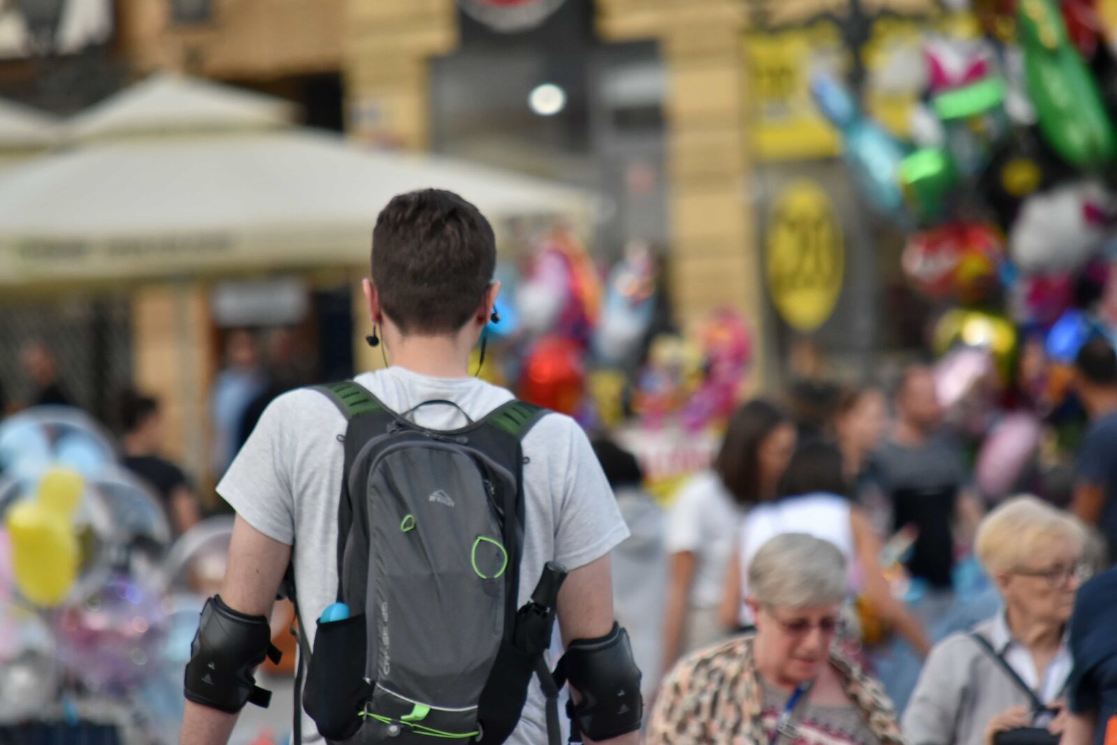 Nikon D5500 sample photo. Crowd, teenager, urban, young photography